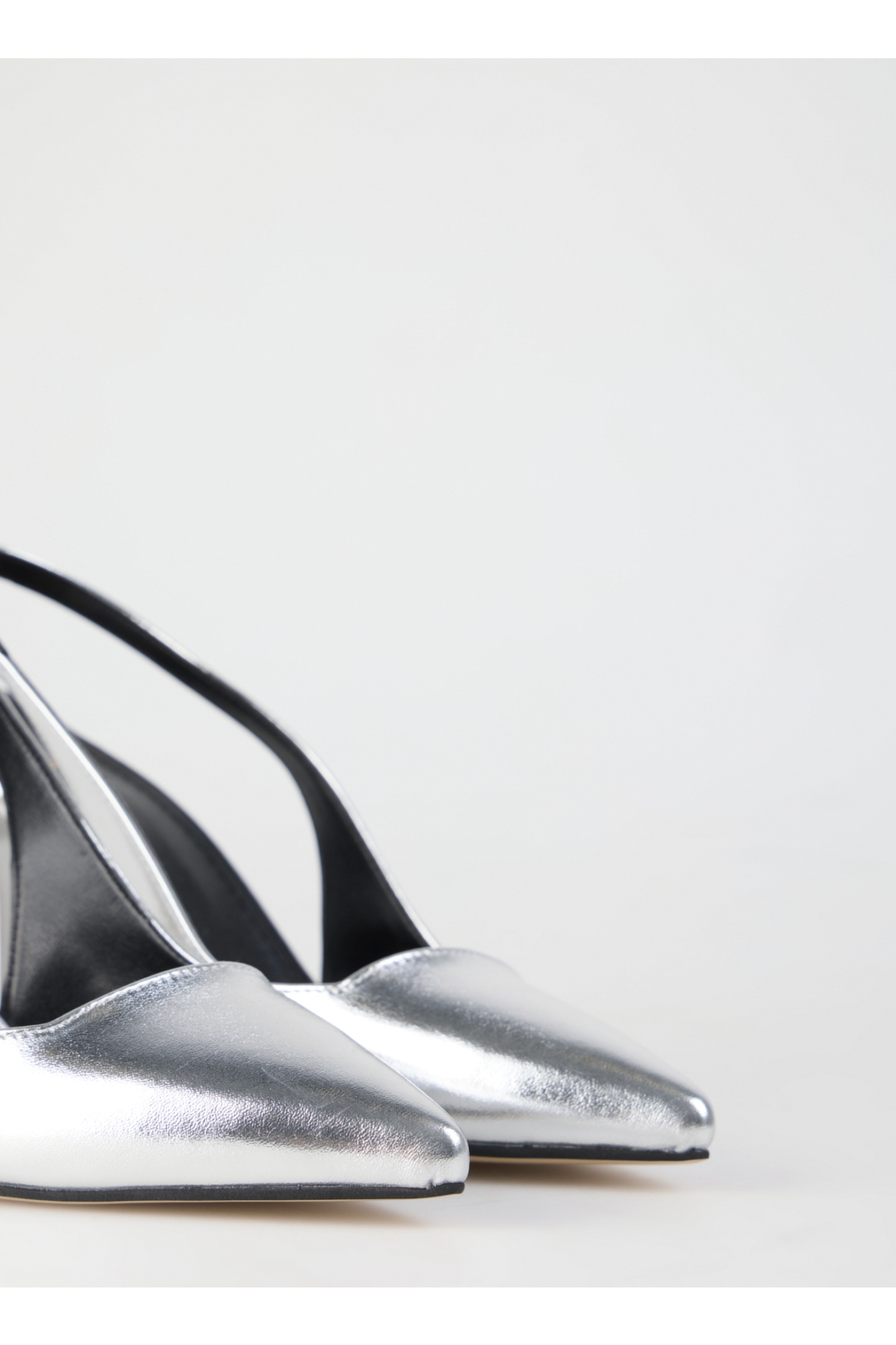 Gümüş Kadın Topuklu Ayakkabı LINOS - Görsel 3