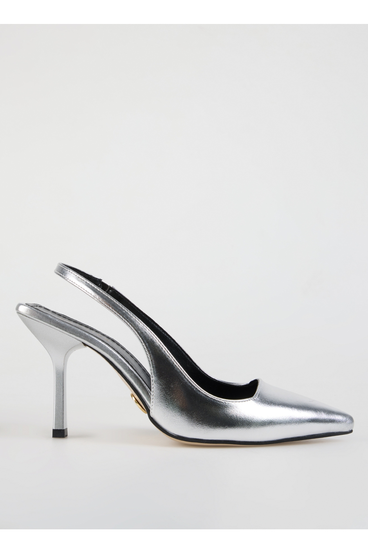 Gümüş Kadın Topuklu Ayakkabı LINOS - Görsel 8
