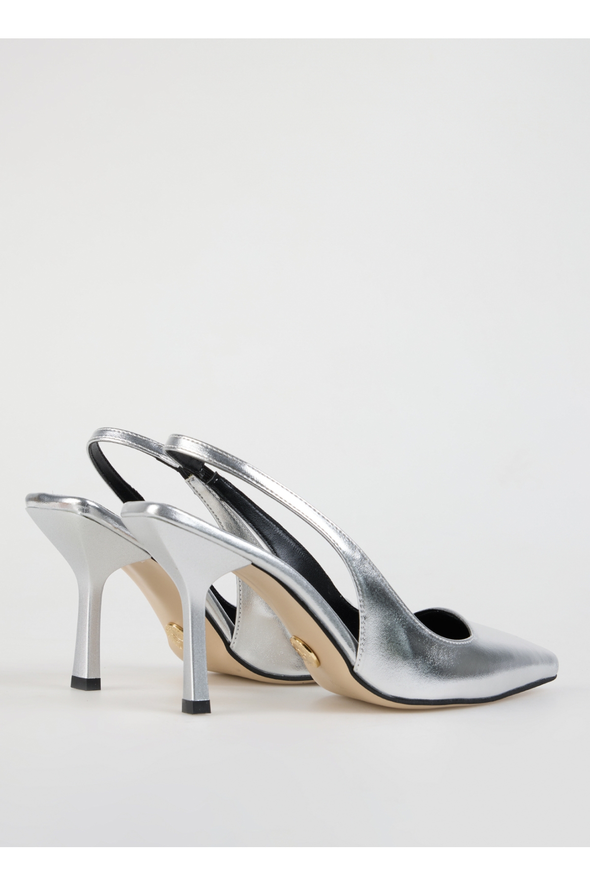 Gümüş Kadın Topuklu Ayakkabı LINOS - Görsel 10