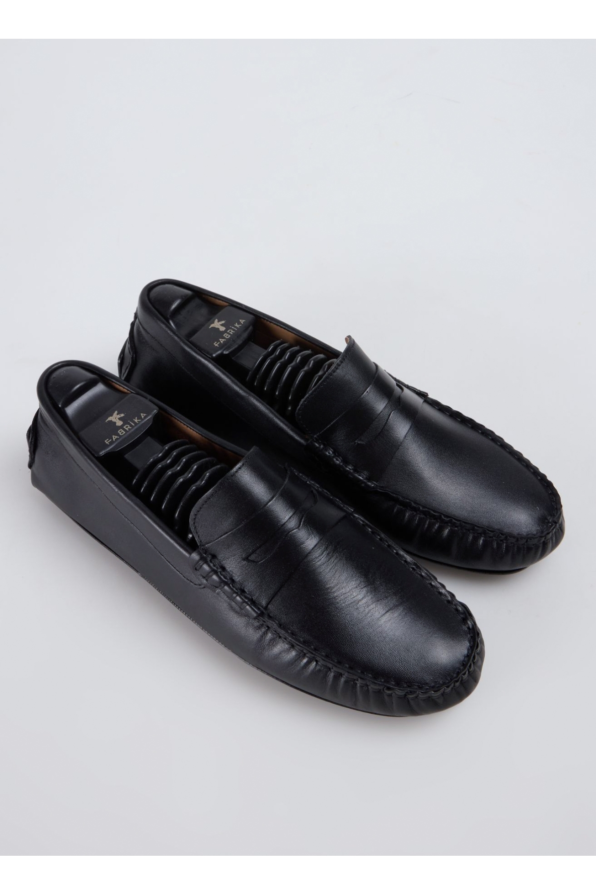 Siyah Erkek Deri Günlük Ayakkabı FAYYUM - Görsel 10