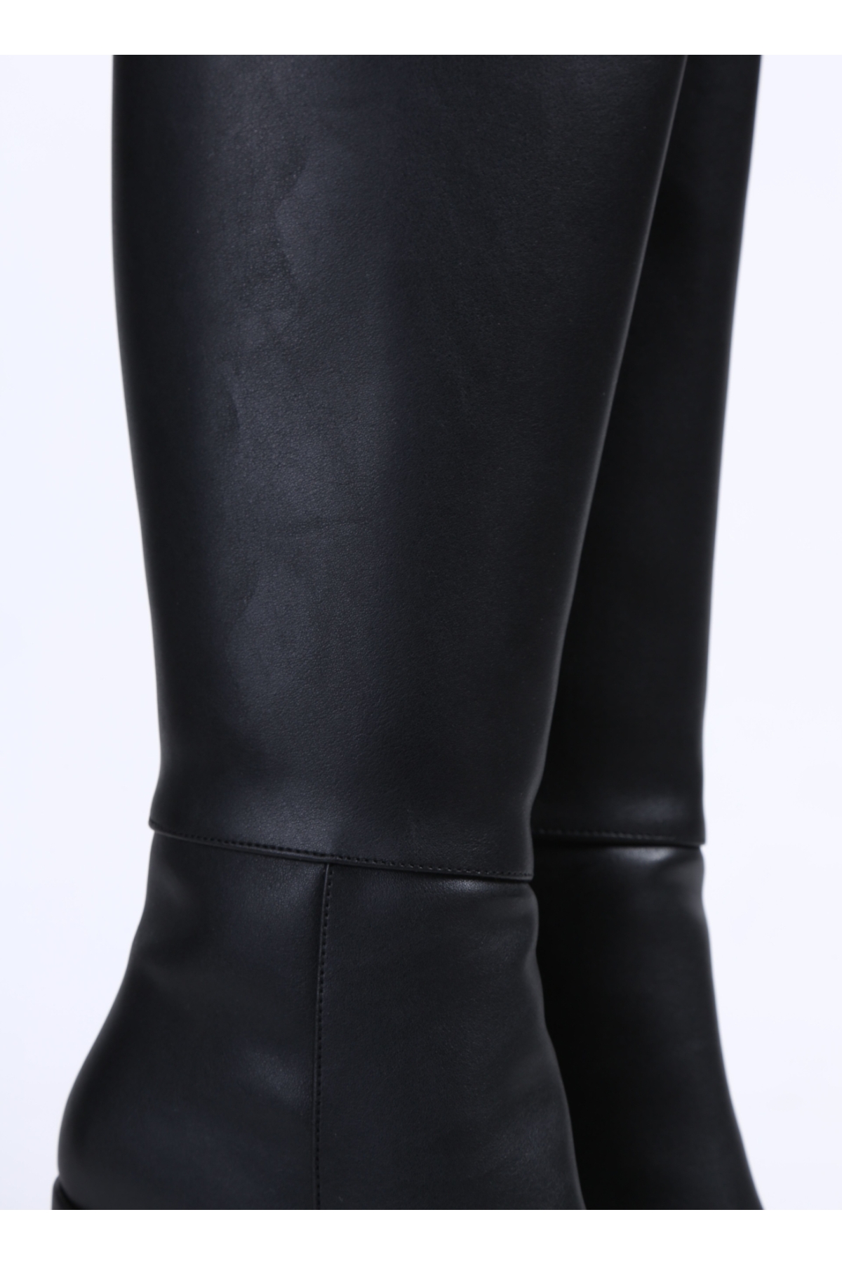 Siyah Kadın Topuklu Çizme CREMONA - Görsel 5