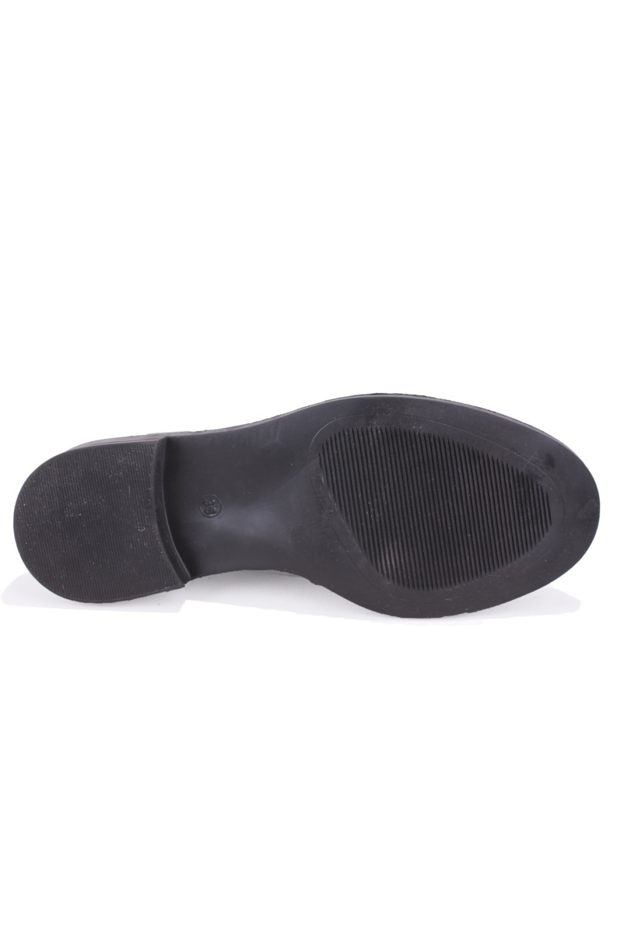 DZA07-863702 Siyah Günlük Loafer Kadın Ayakkabı - Görsel 5