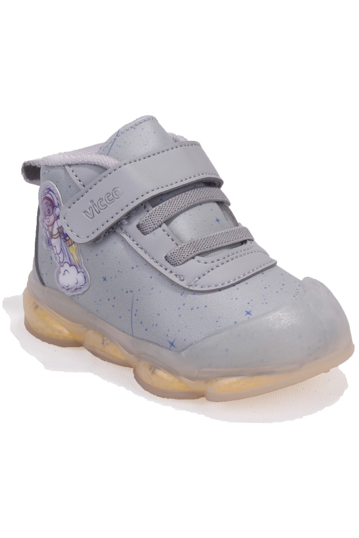 Geminis 946E25K447 Gri Ortopedik Işıklı Erkek Bebe Spor Bot - Görsel 2