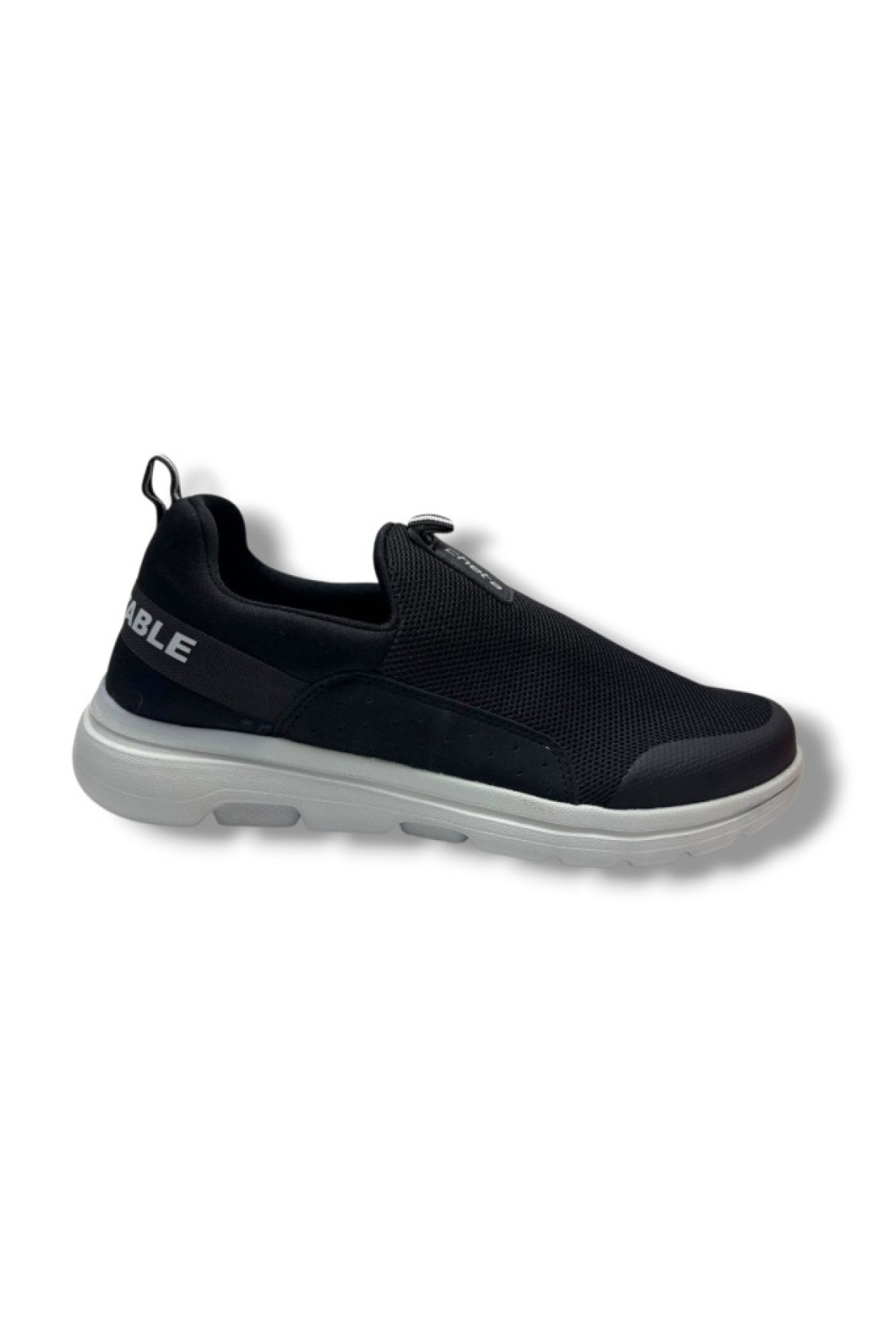 Cheta 082-26 Anorak Slip On Erkek Sneaker Siyah Füme - Görsel 4