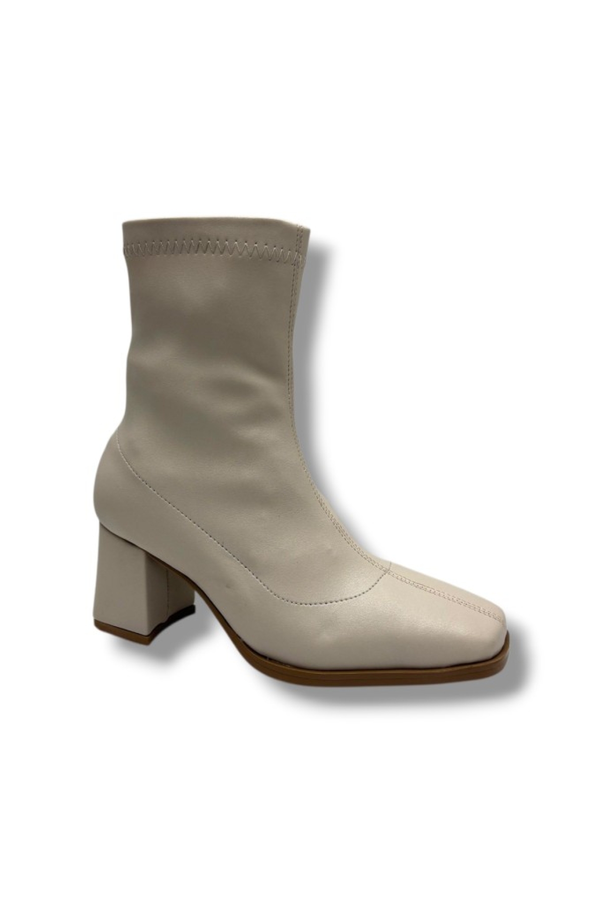 Kılınç 565-26 Cilt Deri Fermuarlı Kalın Topuk Kadın Bot - Görsel 2