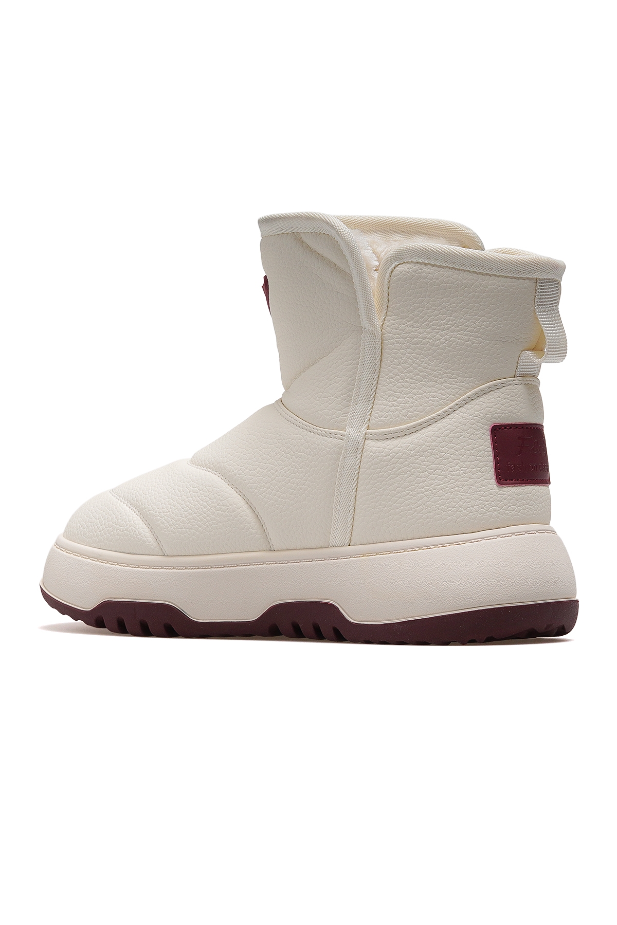 Kadın İçi Kürklü Casual Günlük Bot 25k 25k429-1 Z Bej - Görsel 4