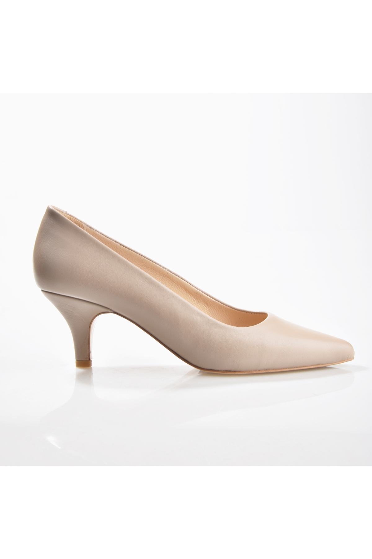 Nish Exclusive 324 Kadın Deri Klasik Stiletto - Görsel 2