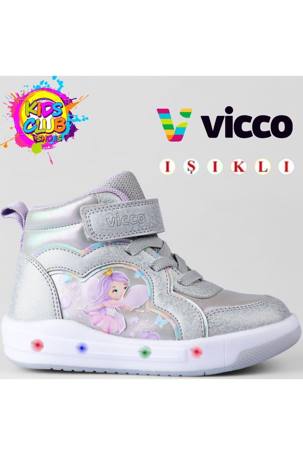 Klint Phylon Kauçuk Taban Ortopedik Işıklı Çocuk Bot - Görsel 4