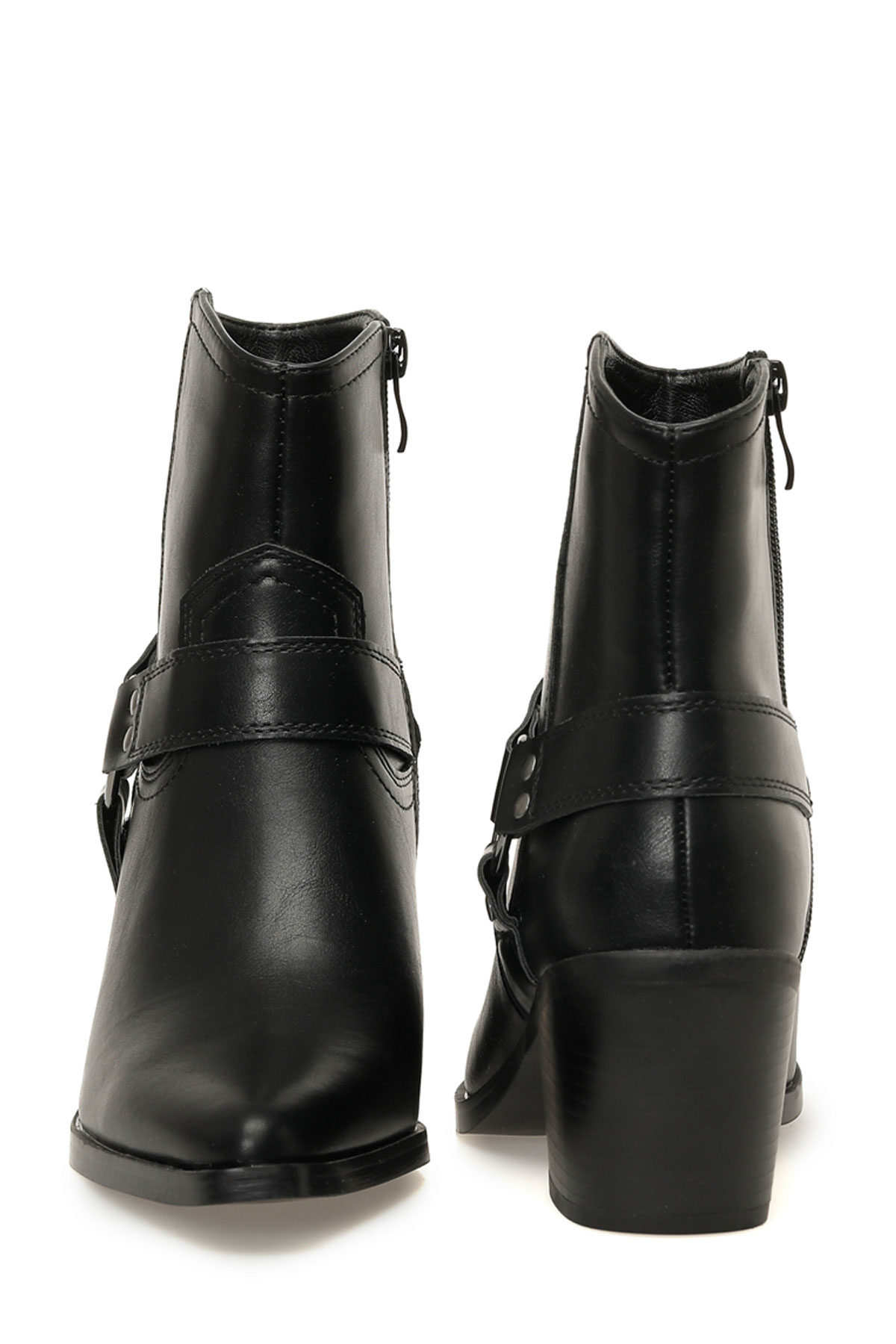 25K-8003 5PR Siyah Kadın Kovboy Bot - Görsel 6