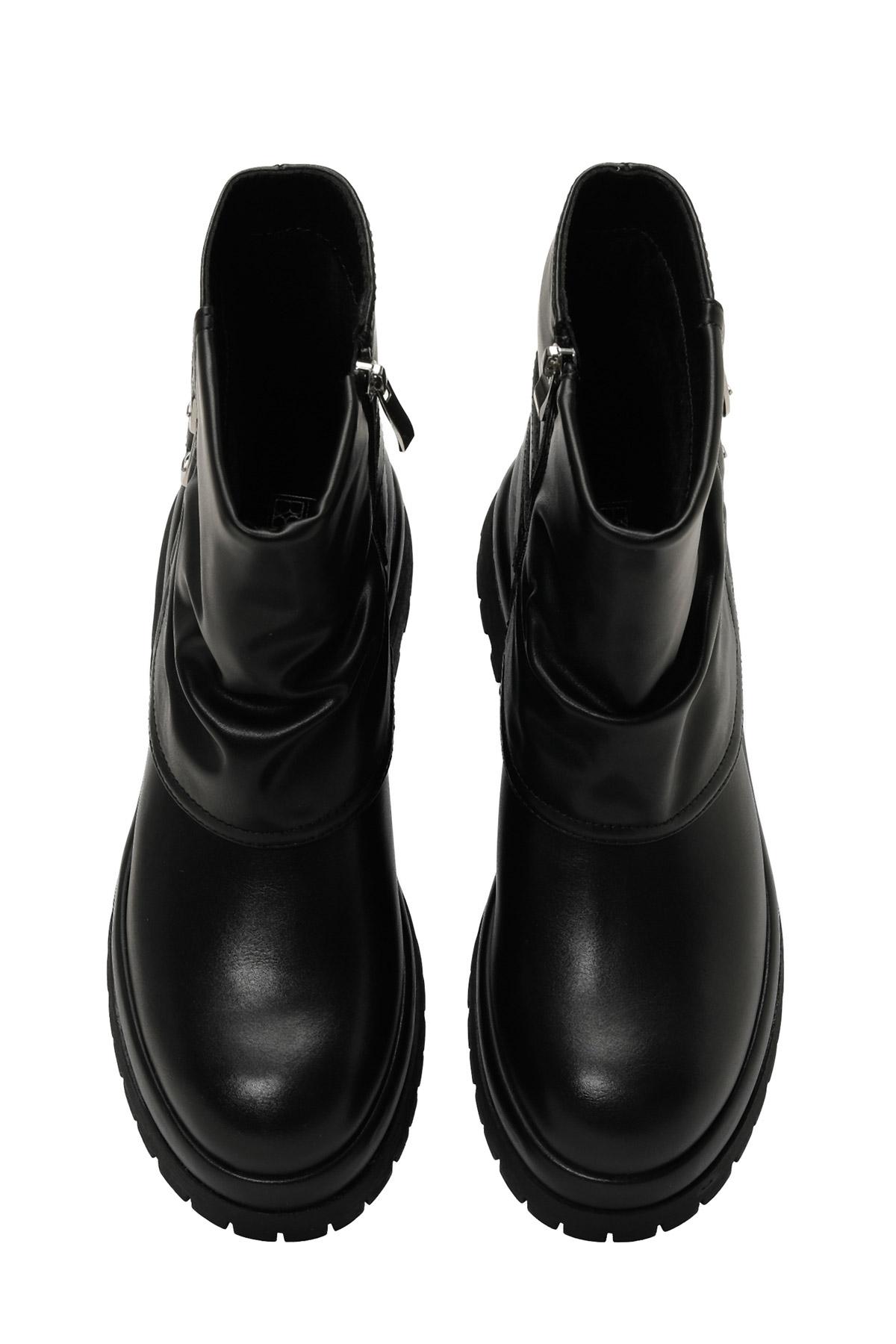 Butigo 25K-8103 5PR Siyah Kadın Biker Bot - Görsel 5