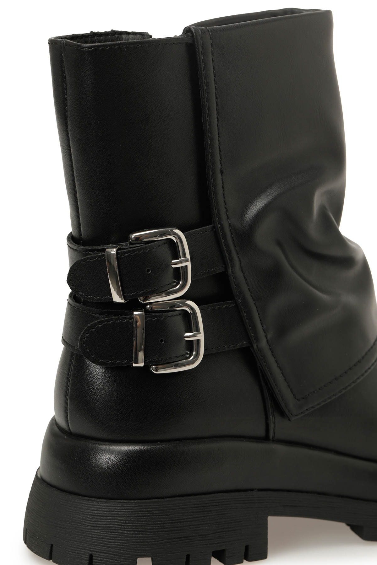 Butigo 25K-8103 5PR Siyah Kadın Biker Bot - Görsel 8