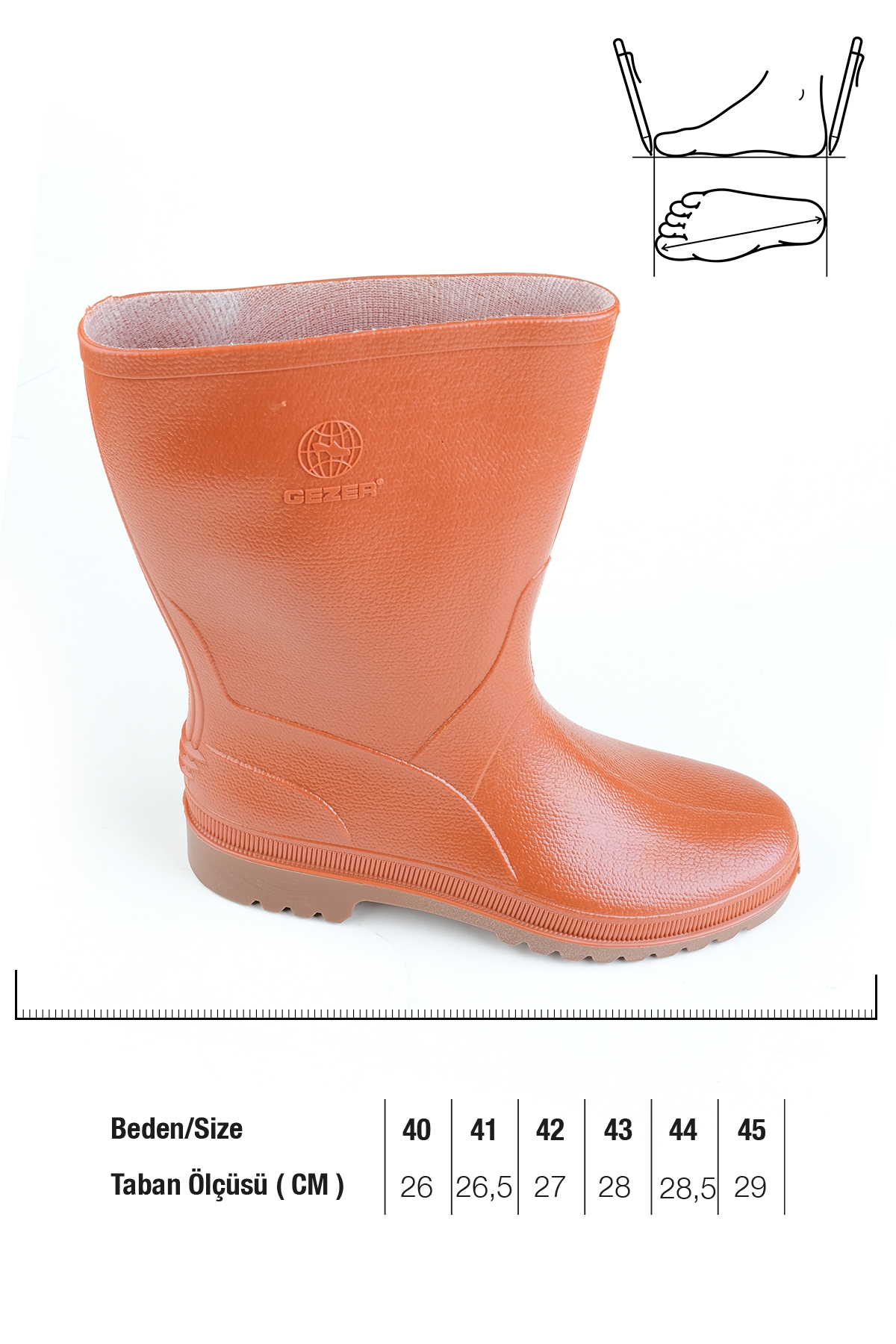 Kışlık Erkek Krep Kısa Çizme - Görsel 3