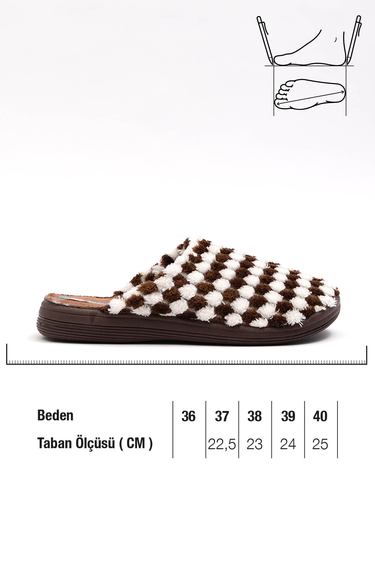 Kışlık Kadın Terlik - Görsel 3