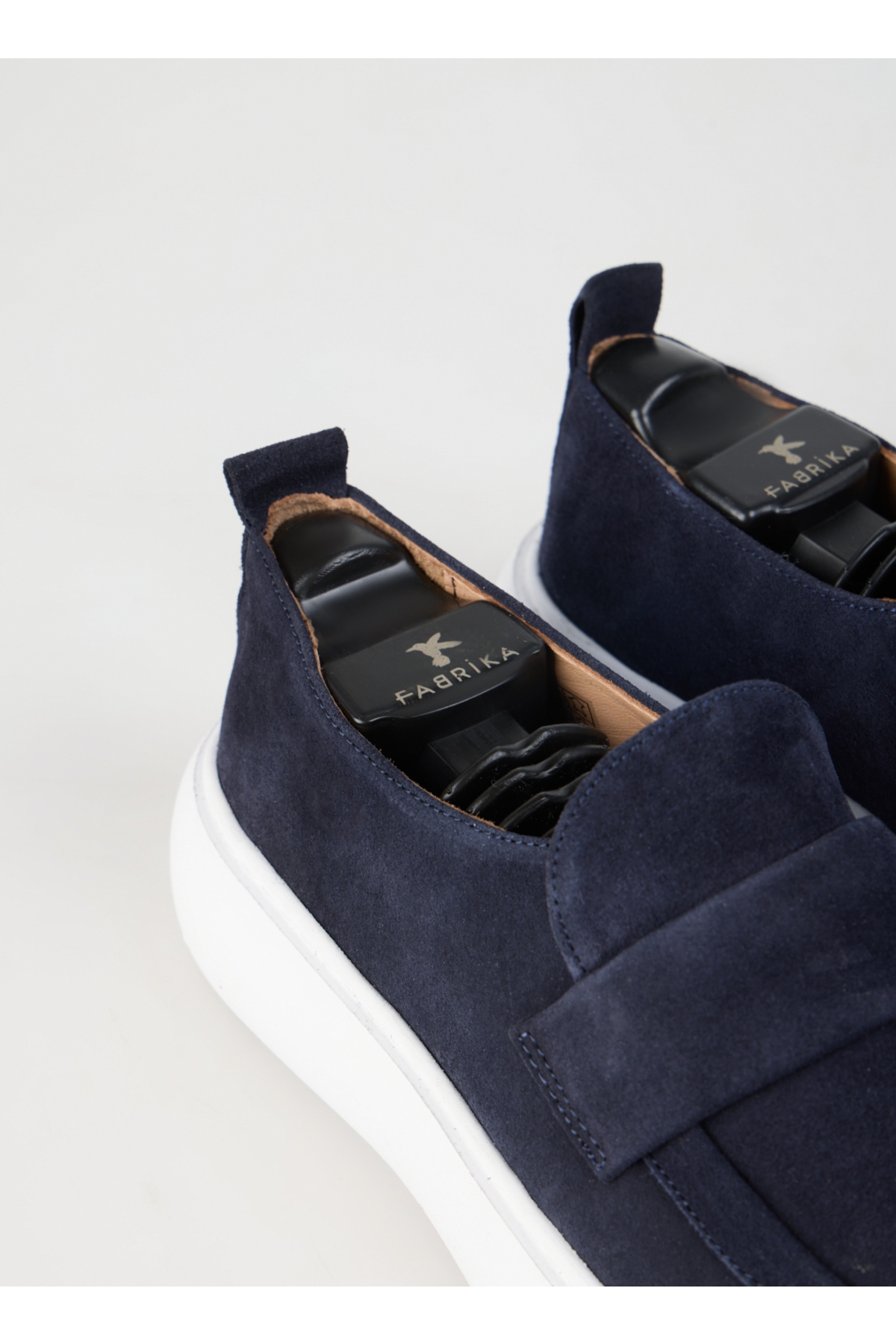 Fabrika Lacivert Fabrika Deri Deri Erkek Günlük Ayakkabı ANOUS