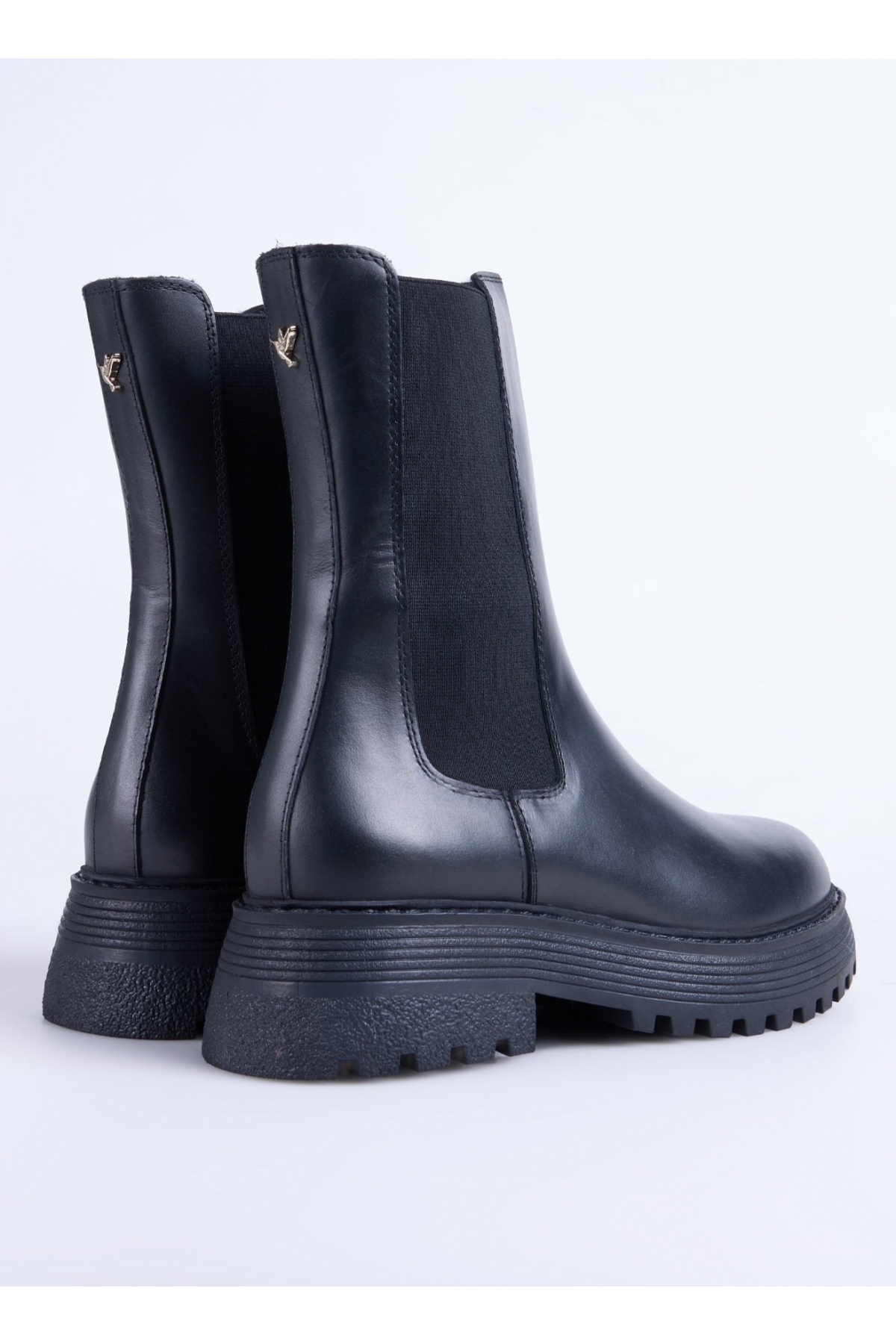 Siyah Kadın Deri Bot VICENTE NEW - Görsel 4
