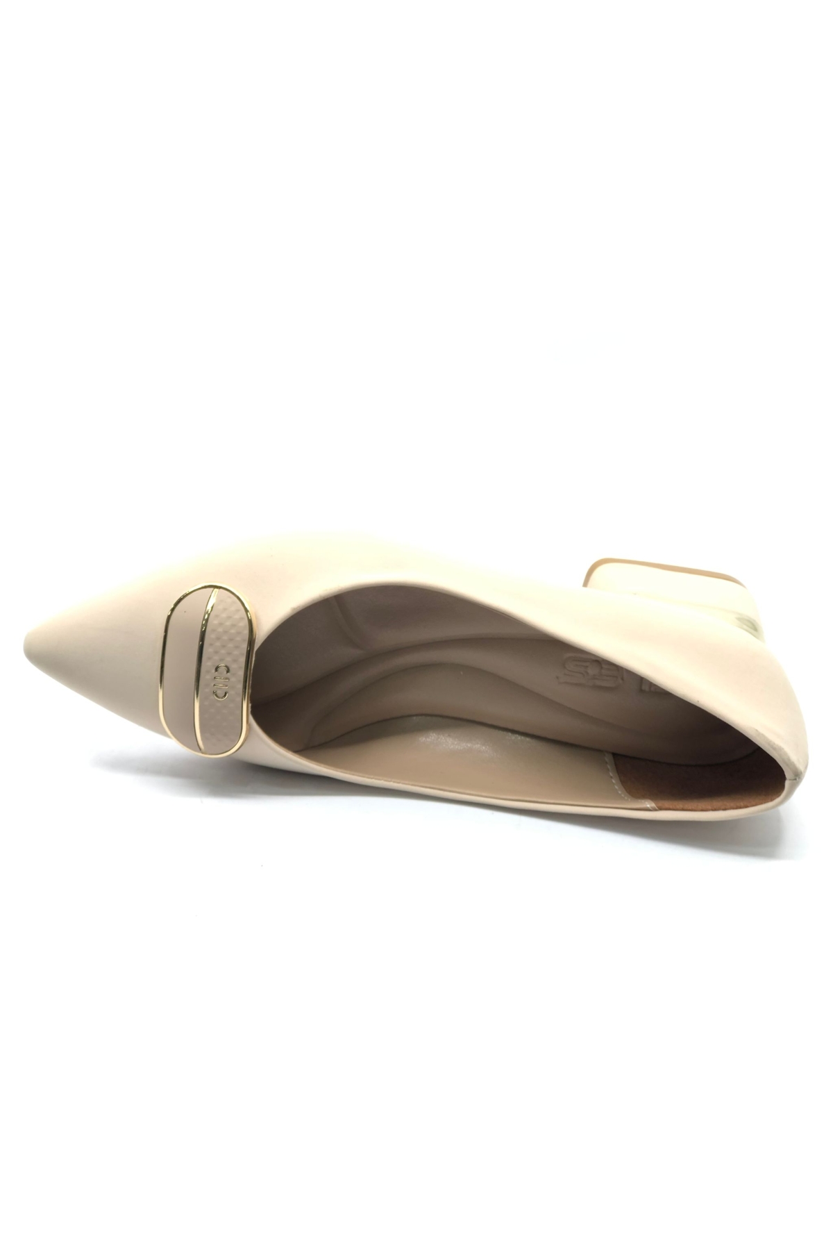 Silindir Toka Detaylı Topuklu Kadın Ayakkabı - Görsel 6