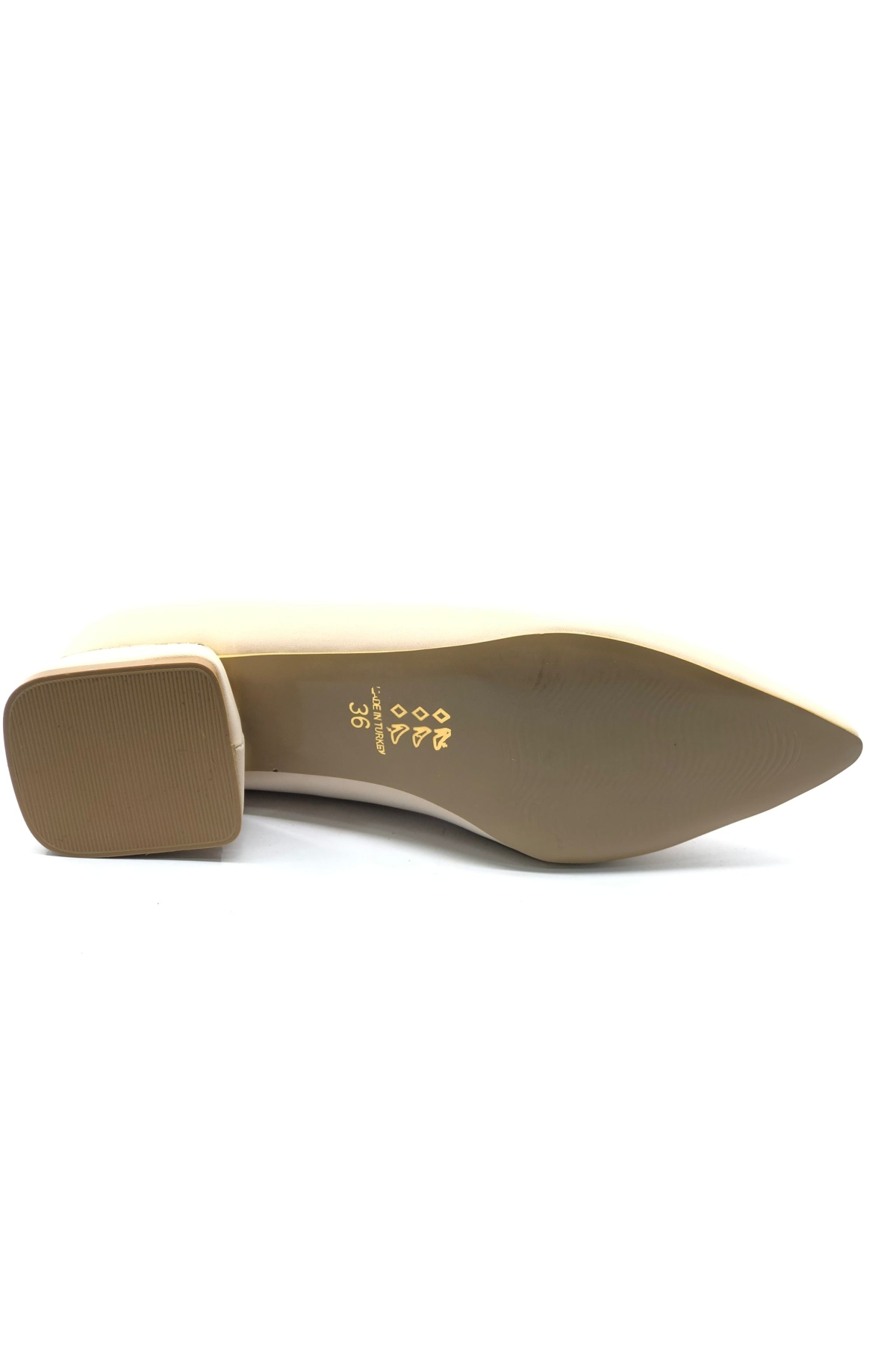 Silindir Toka Detaylı Topuklu Kadın Ayakkabı - Görsel 7