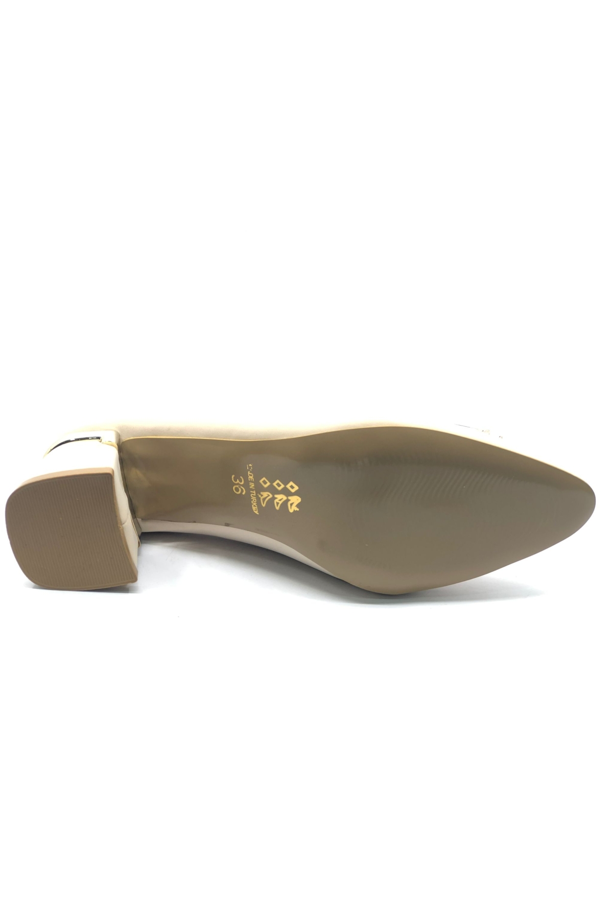 Kare Toka Detaylı Topuklu Kadın Ayakkabı - Görsel 7