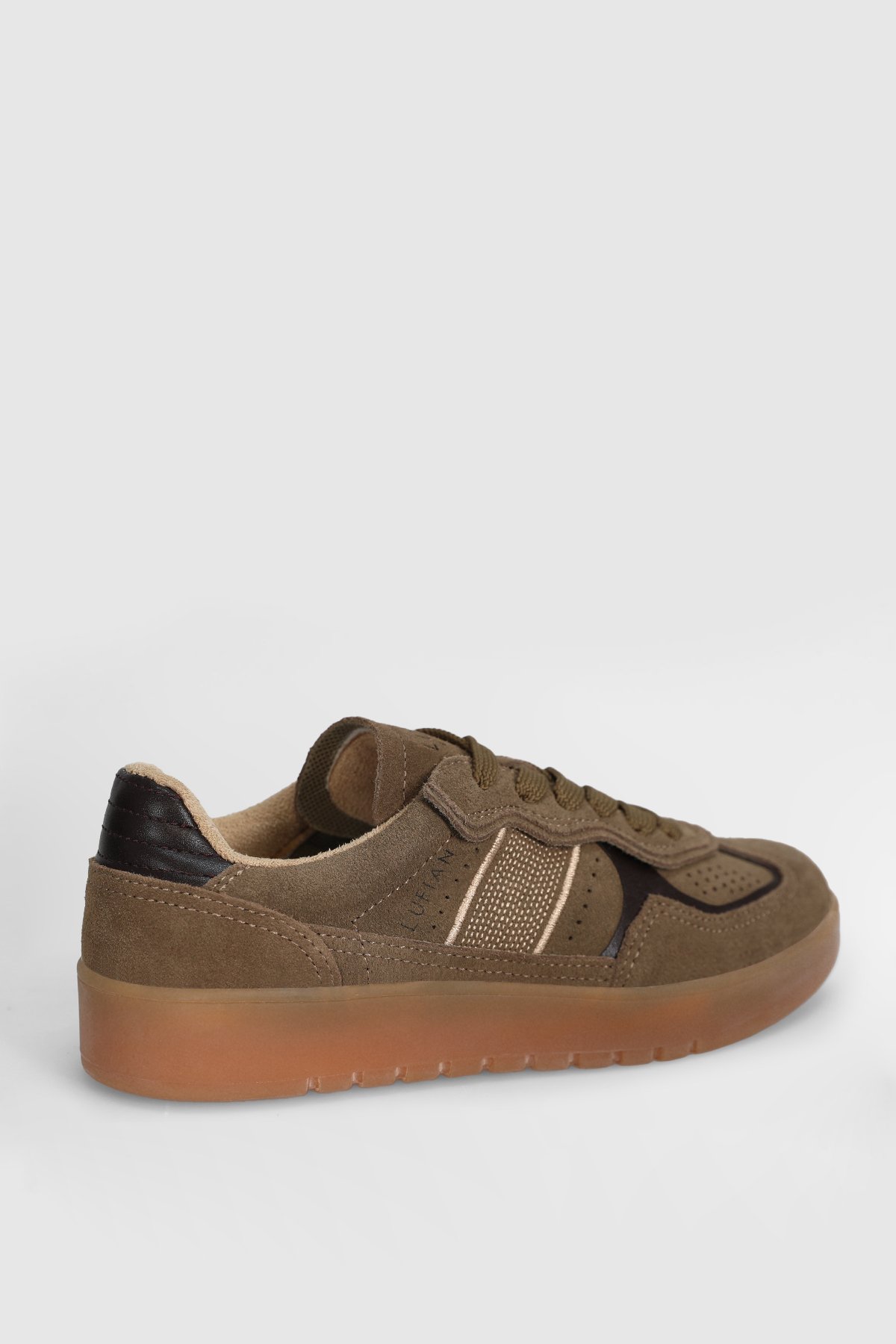 122230029 Asiya Deri Unisex Sneaker Ayakkabı - Görsel 3