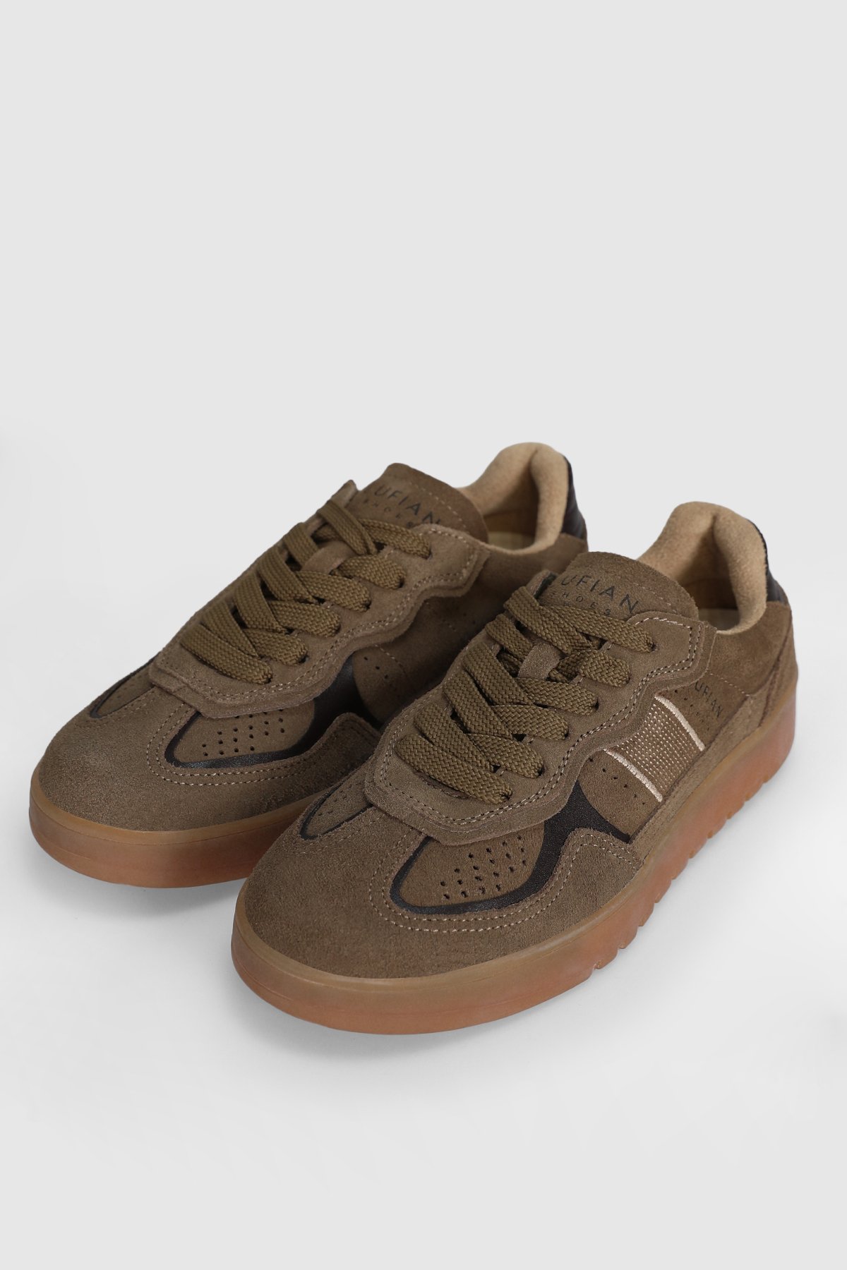 122230029 Asiya Deri Unisex Sneaker Ayakkabı - Görsel 5