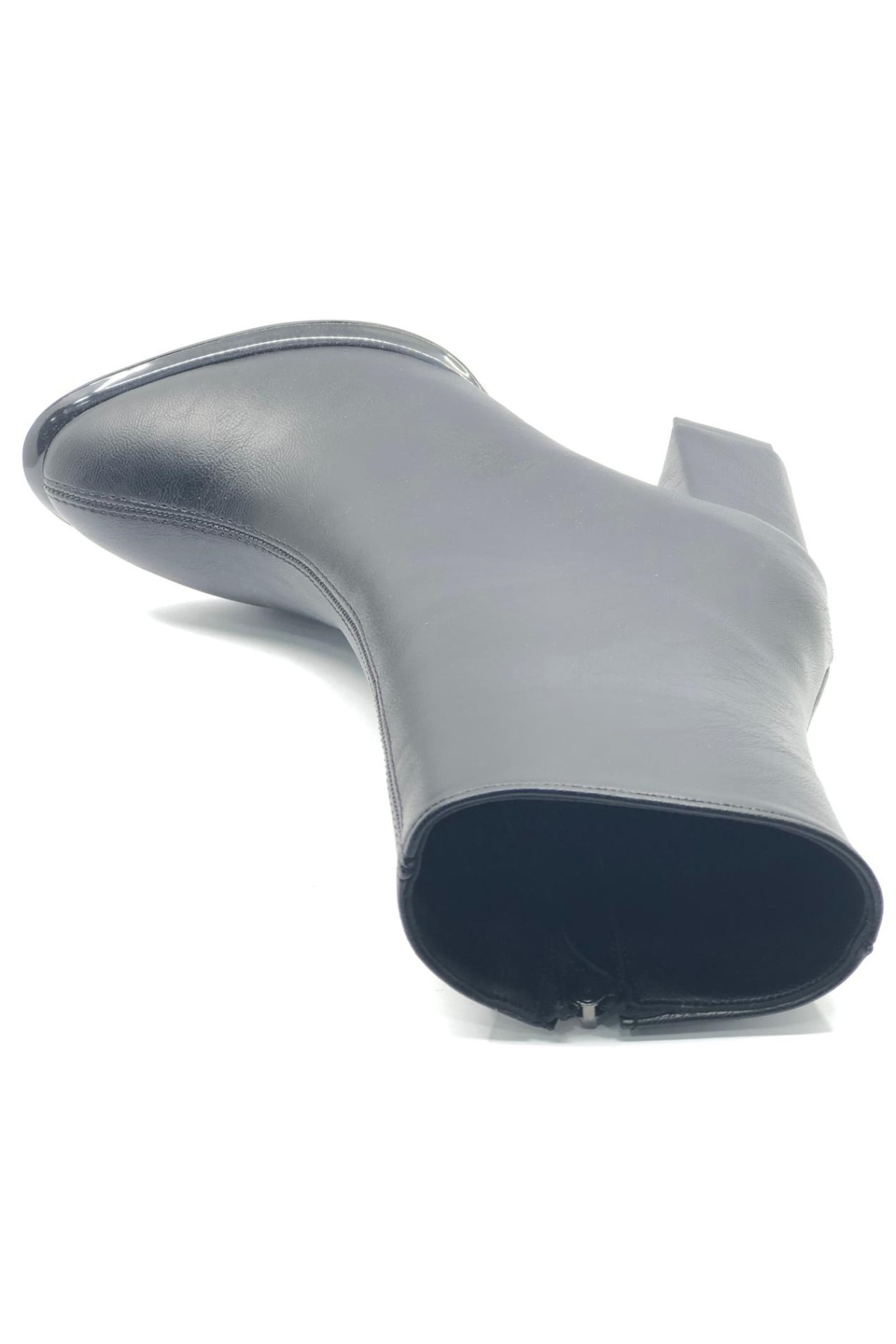 Dikiş Detaylı Klasik Topuklu Kadın Bot - Görsel 6