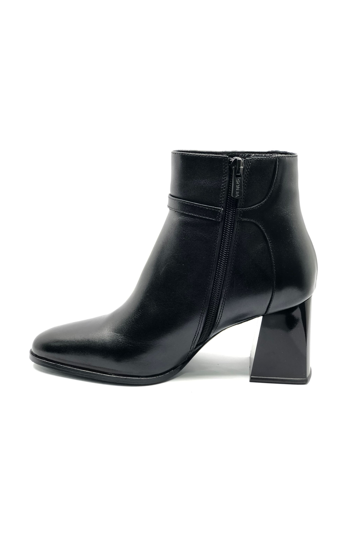 Bomdella Hakiki Deri Ortopedik Topuklu Kadın Bot - Görsel 4