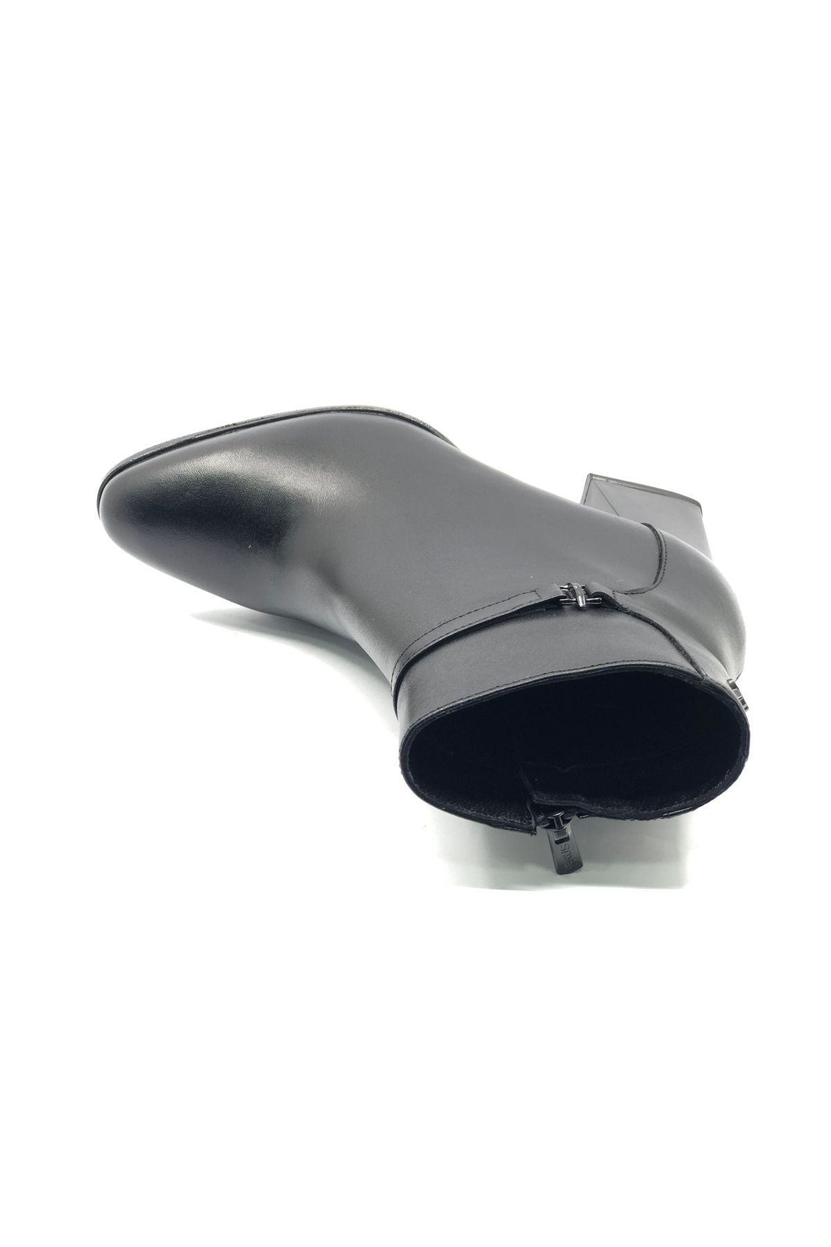 Bomdella Hakiki Deri Ortopedik Topuklu Kadın Bot - Görsel 5