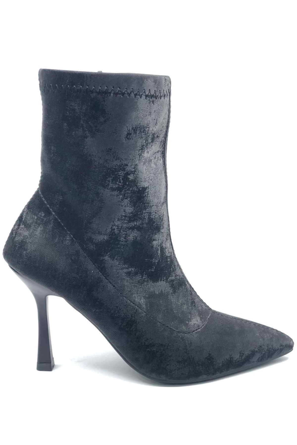 Streç Çorap Bot Topuklu Kadın Bot - Görsel 3