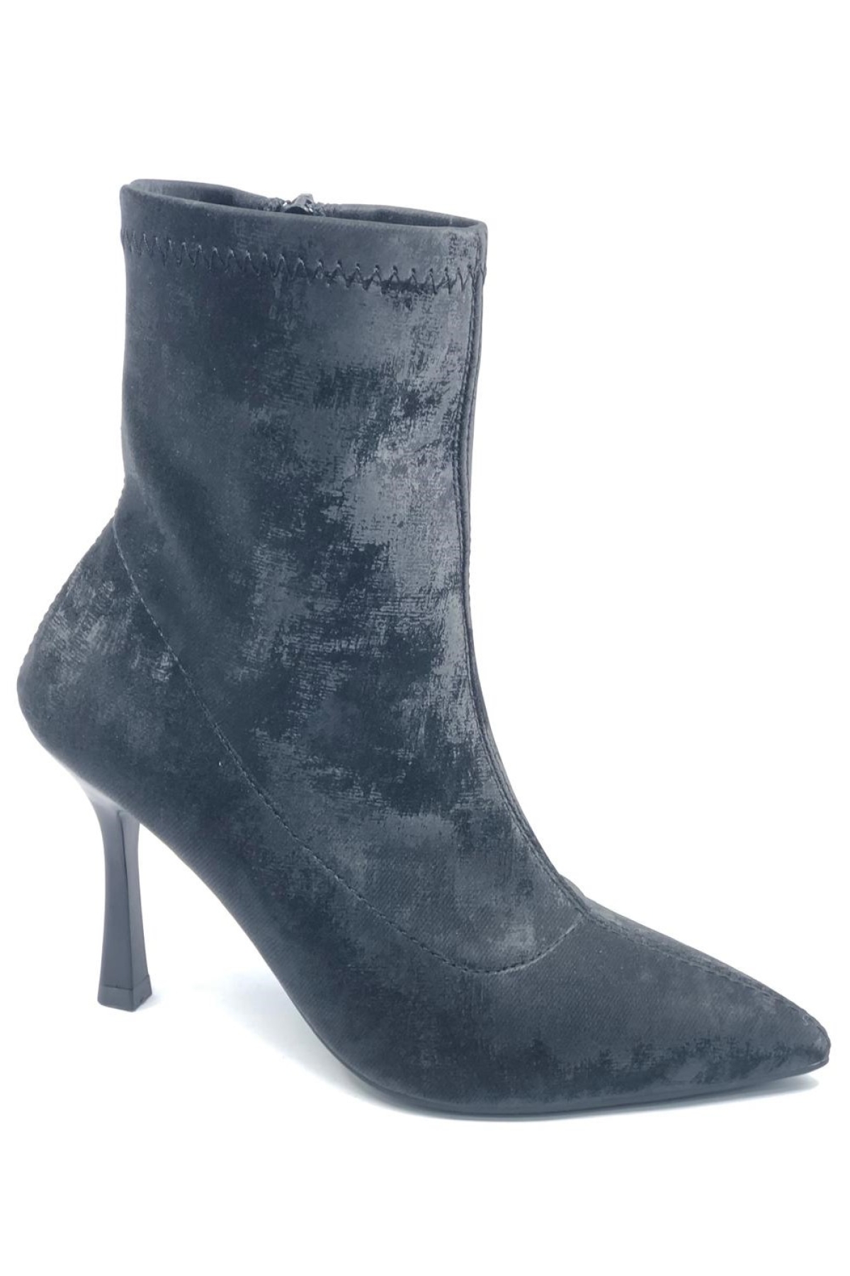 Streç Çorap Bot Topuklu Kadın Bot - Görsel 4