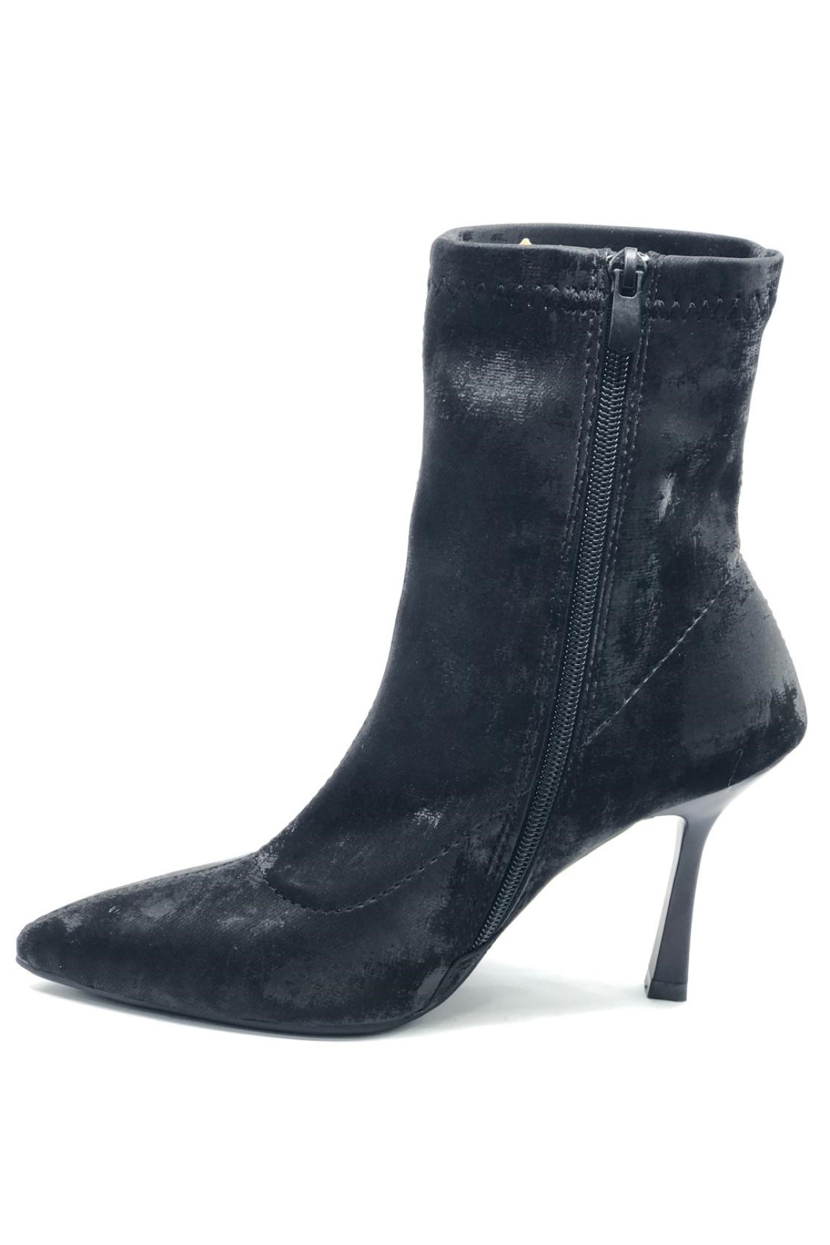 Streç Çorap Bot Topuklu Kadın Bot - Görsel 5