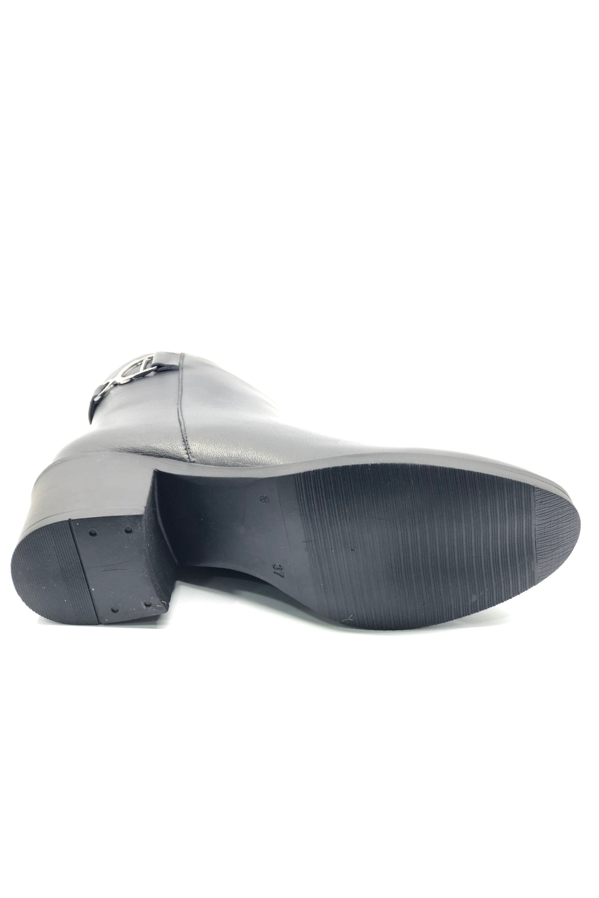 Arsendo Hakiki Deri Ortopedik Topuklu Kadın Bot - Görsel 7