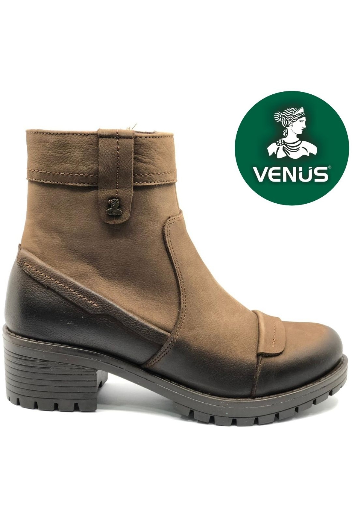 Wolrif Hakiki Deri Kaymaz Taban Ortopedik Kadın Bot - Görsel 3