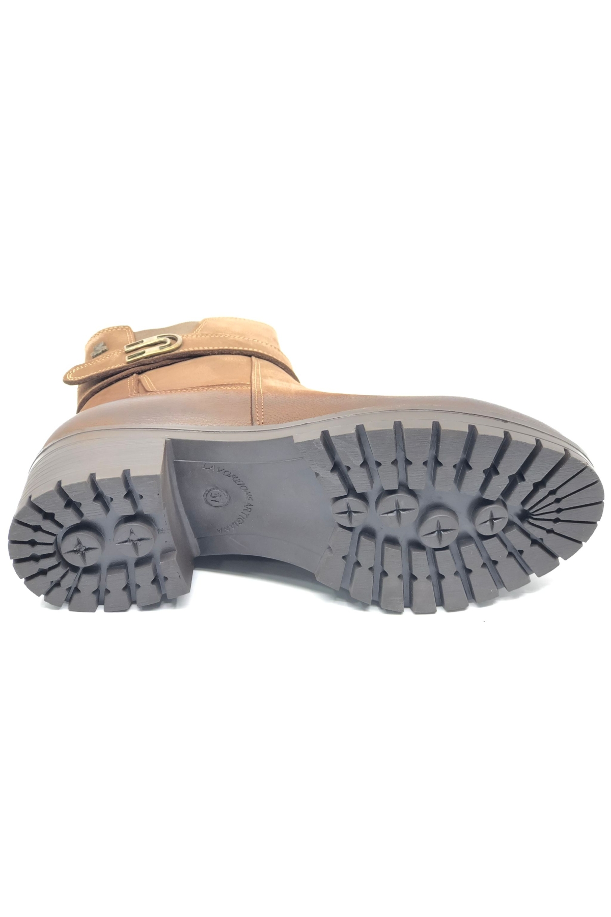 Dpoons Hakiki Deri Kaymaz Taban Ortopedik Kadın Bot - Görsel 7