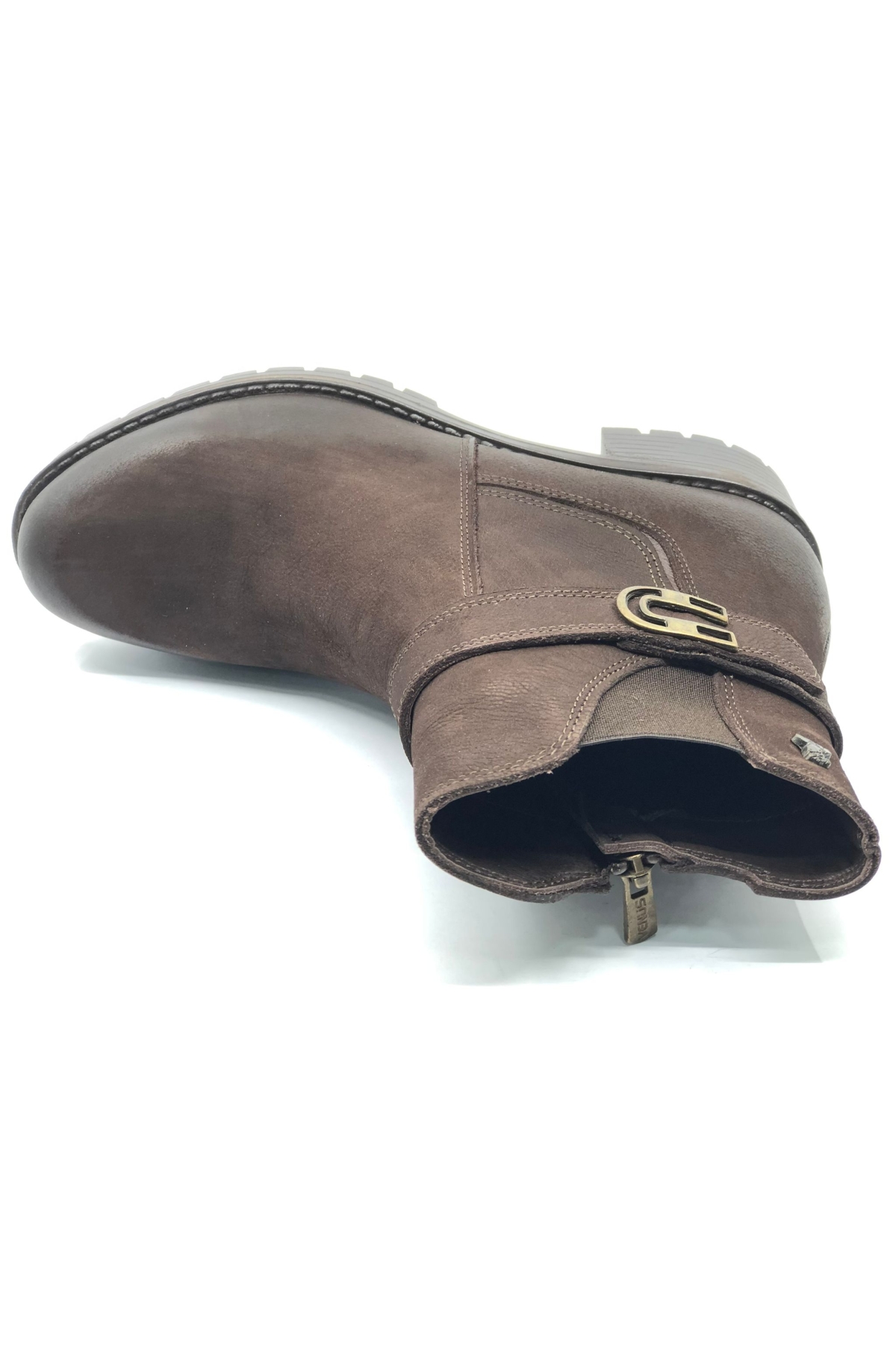 Dpoons Hakiki Deri Kaymaz Taban Ortopedik Kadın Bot - Görsel 6