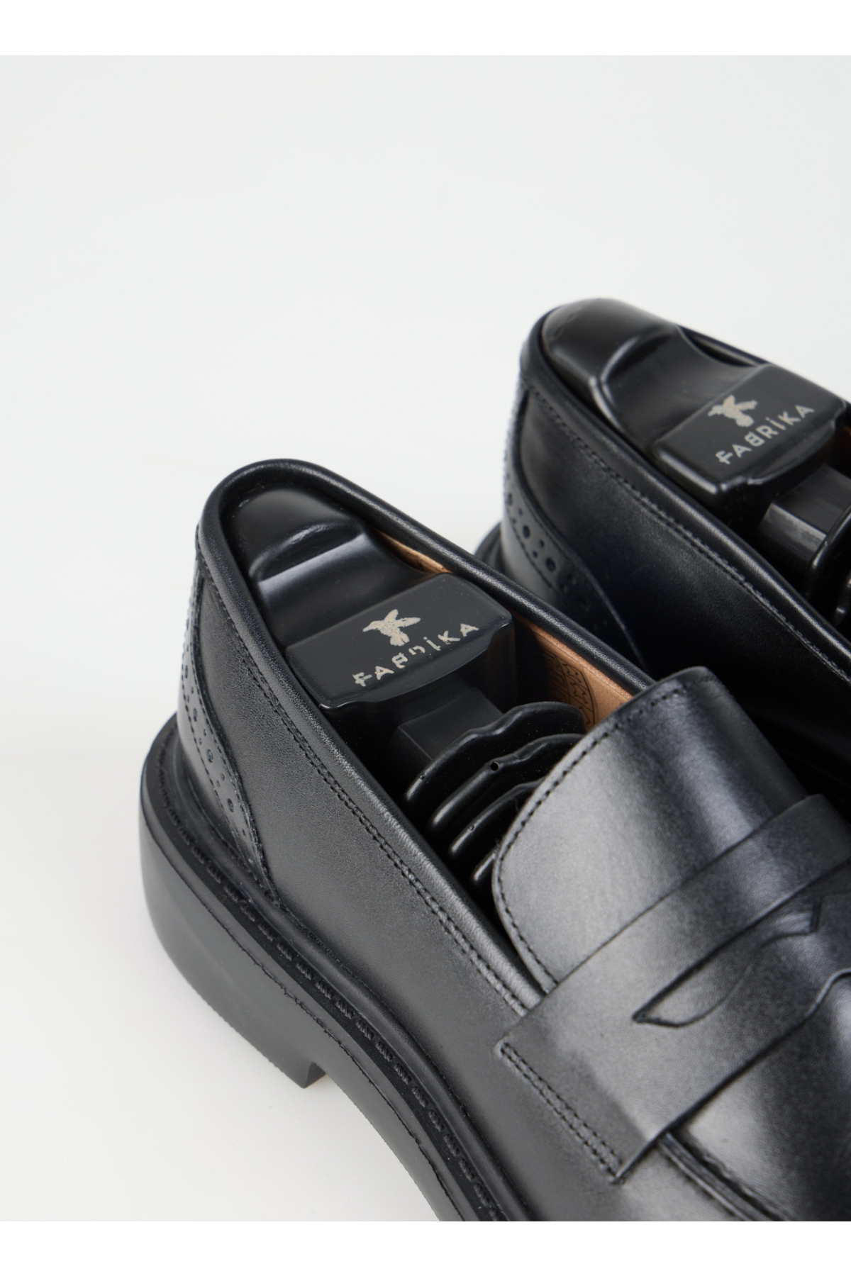 Fabrika Siyah Fabrika Deri Klasik Erkek Ayakkabı GRIT-ELVIS