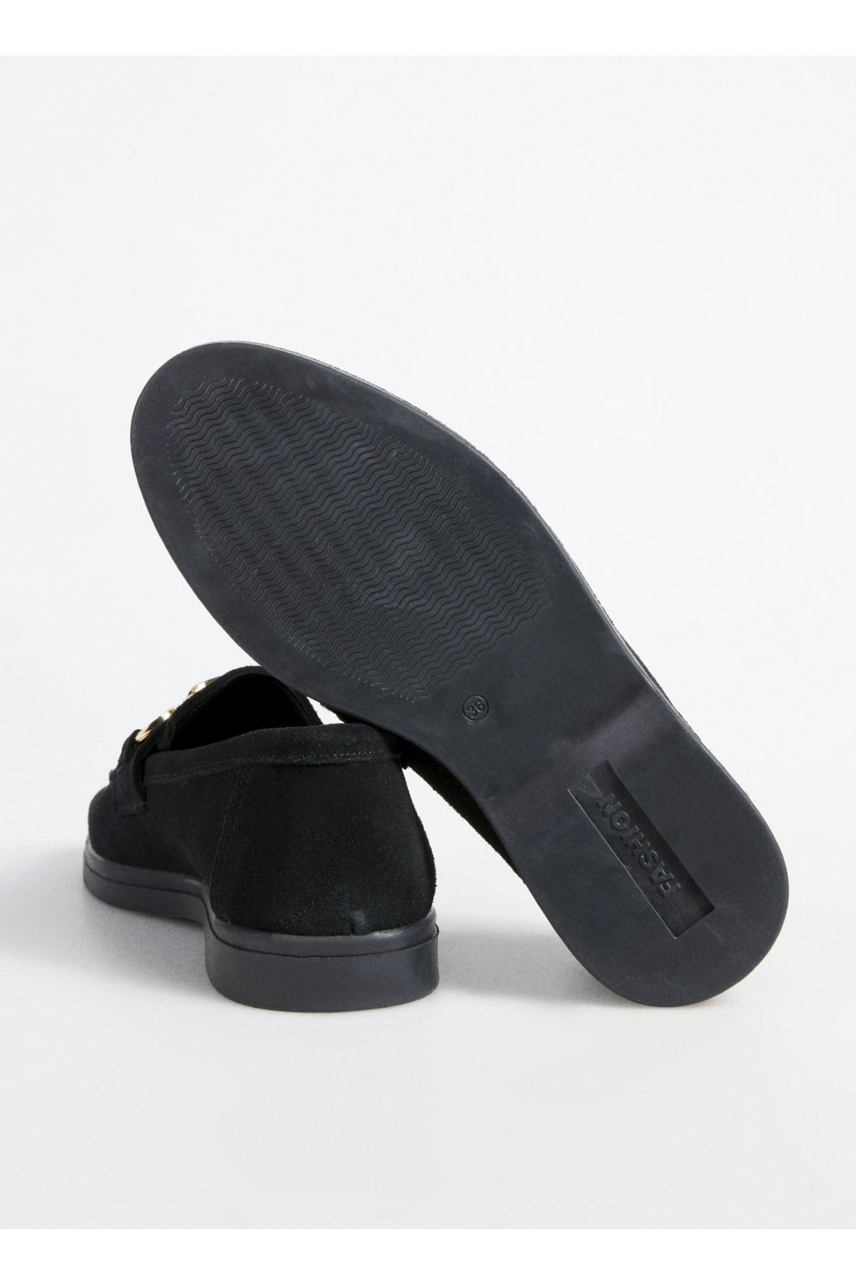 F By Fabrika F By Fabrika Siyah Kadın Süet Loafer HELGA Flo'da! Siyah - 5. görsel