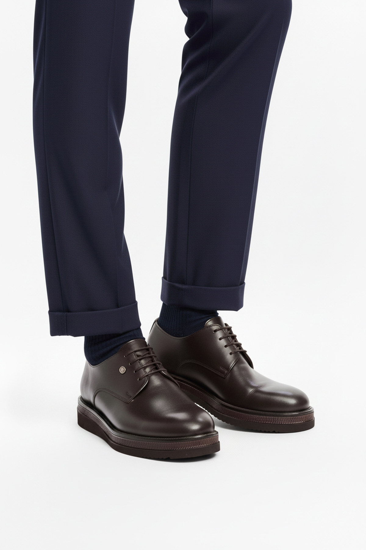 Kahve Hafif Hakiki Deri Eva Taban Erkek Klasik Ayakkabı 361004 M - Görsel 2