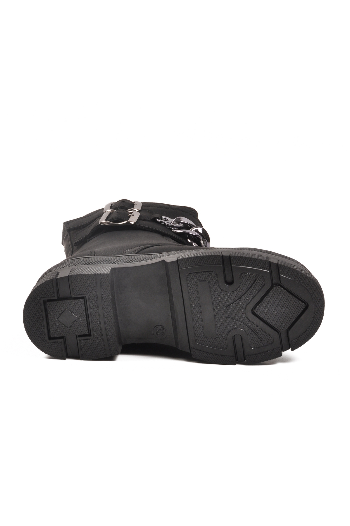 Siyah İçi Polarlı Kaymaz Taban Kız Çocuk Bot G-1001 F Zncr - Görsel 6