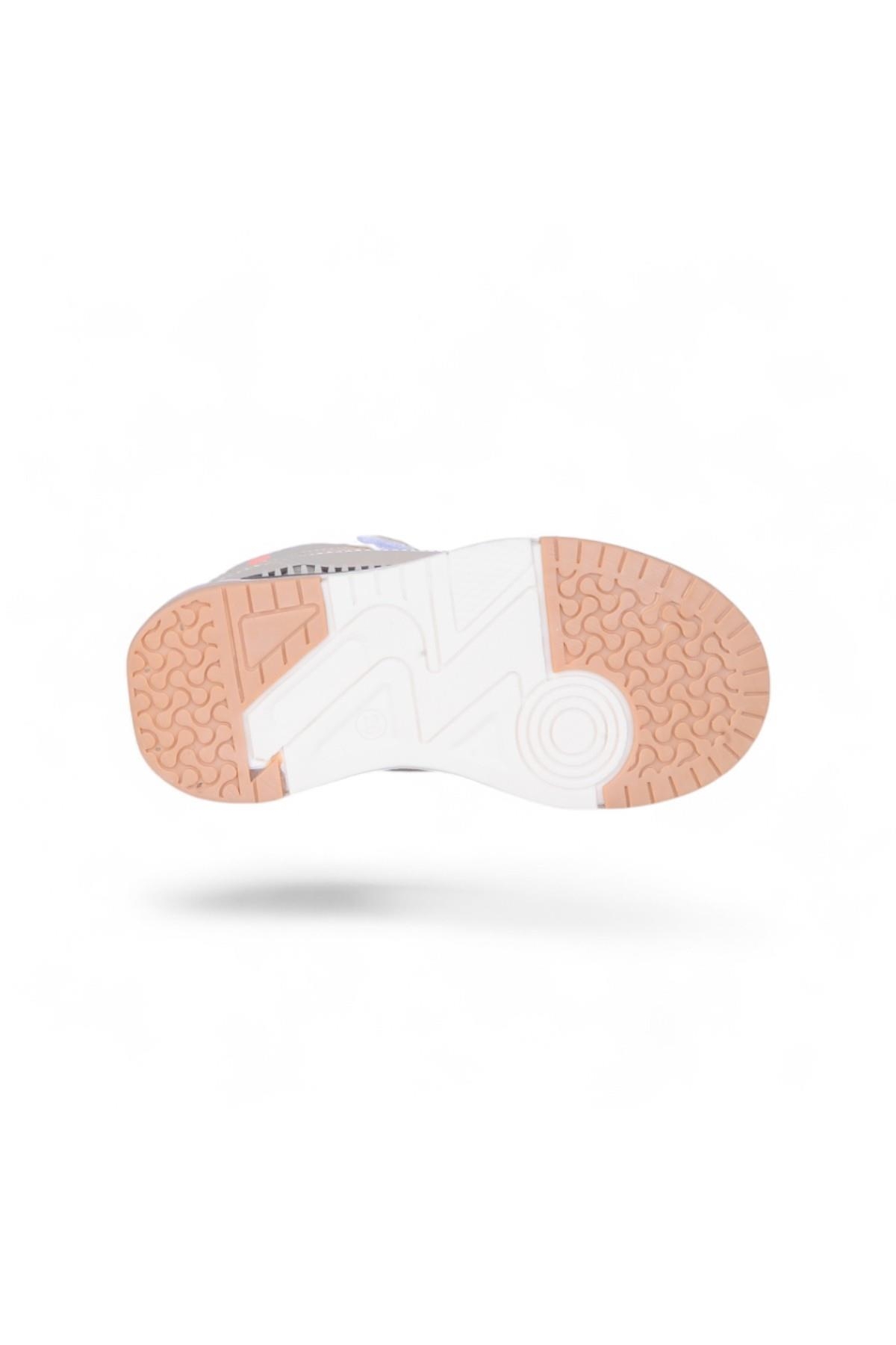 042 Bej Kız Çocuk Sneaker Ayakkabı - Görsel 5