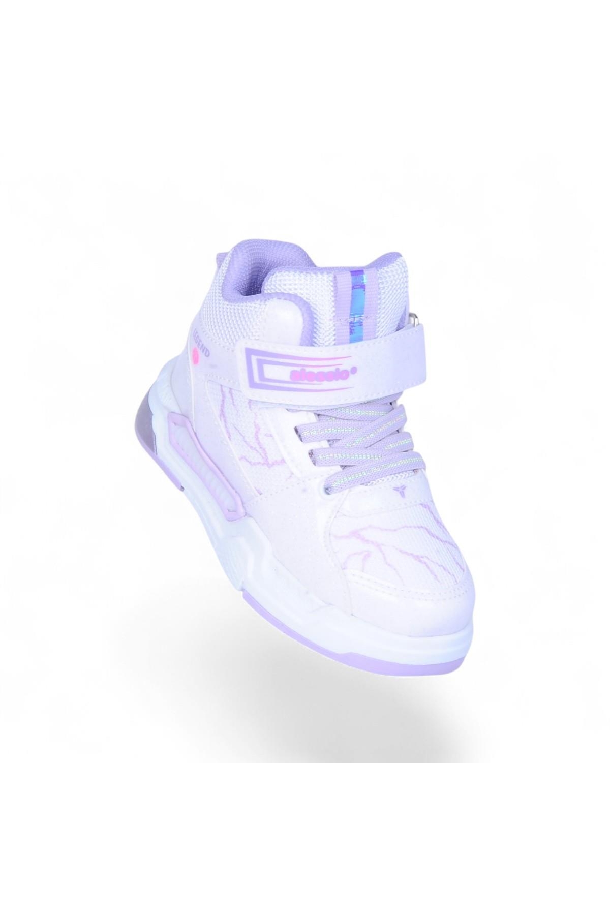 042 Byz-Lila Kız Çocuk Sneaker Ayakkabı - Görsel 3