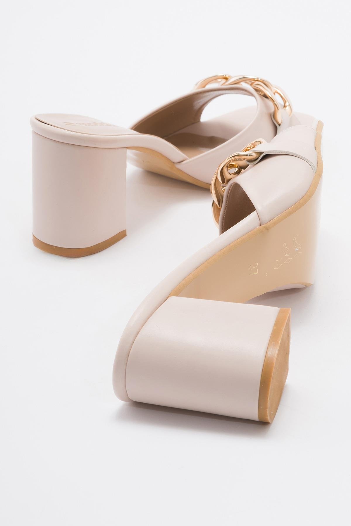 Kadın Sivri Burunlu Stiletto TEN CİLT - Görsel 5