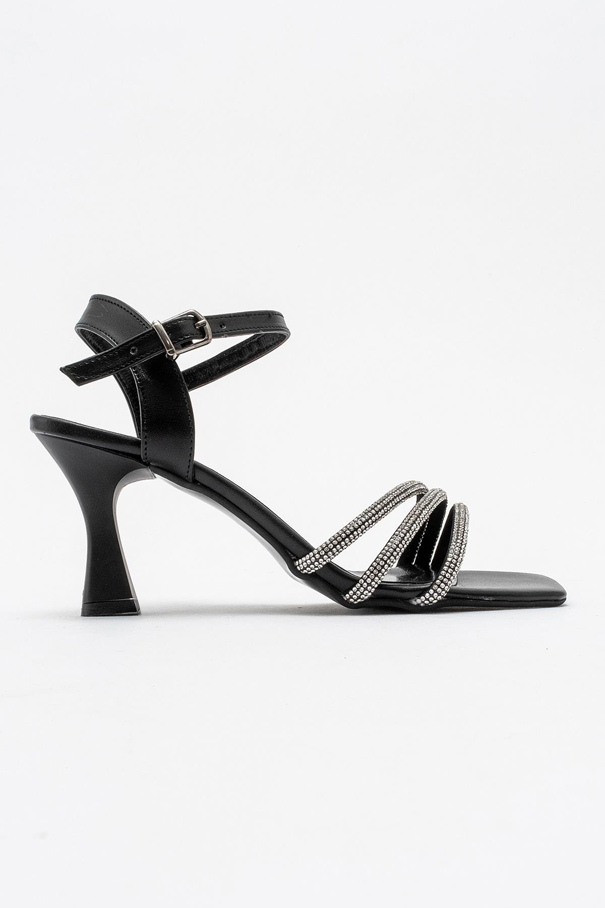 Kadın Küt Burunlu SİYAH SİYAH - Görsel 3