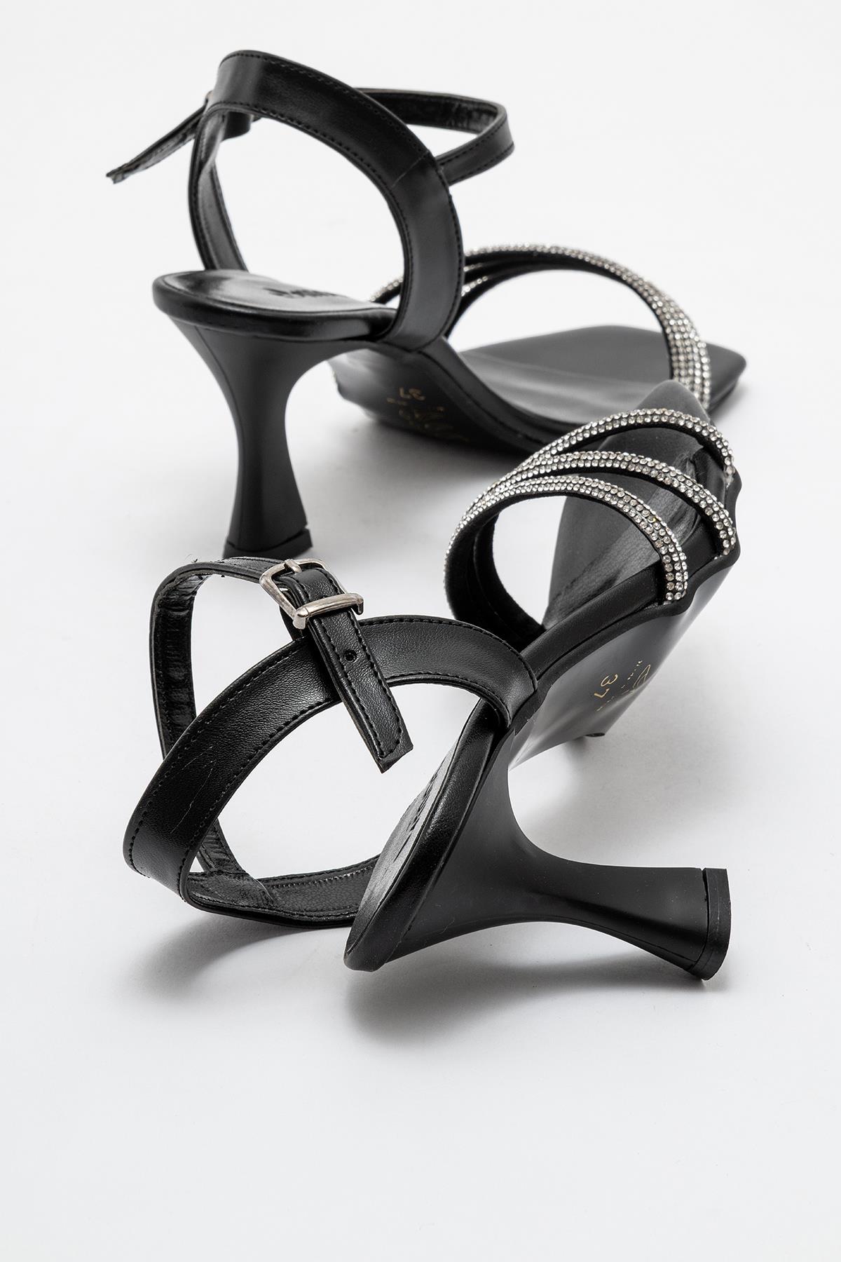 Kadın Küt Burunlu SİYAH SİYAH - Görsel 5