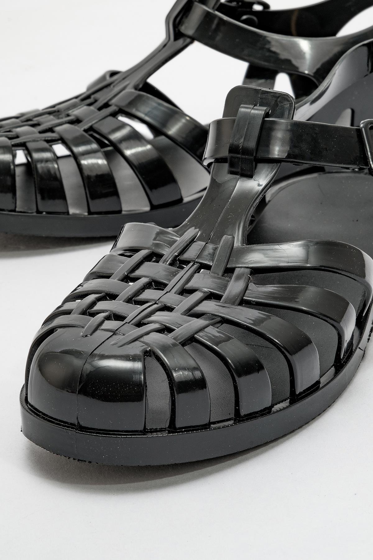 Kadın Plaj Sandalet SİYAH - Görsel 4