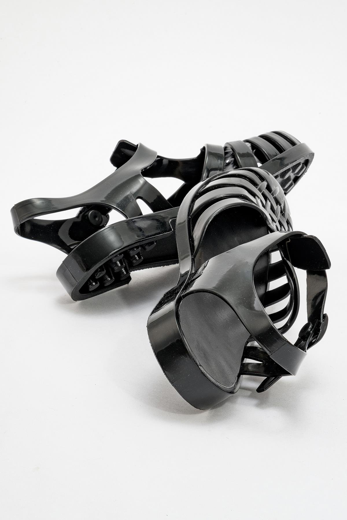 Kadın Plaj Sandalet SİYAH - Görsel 5