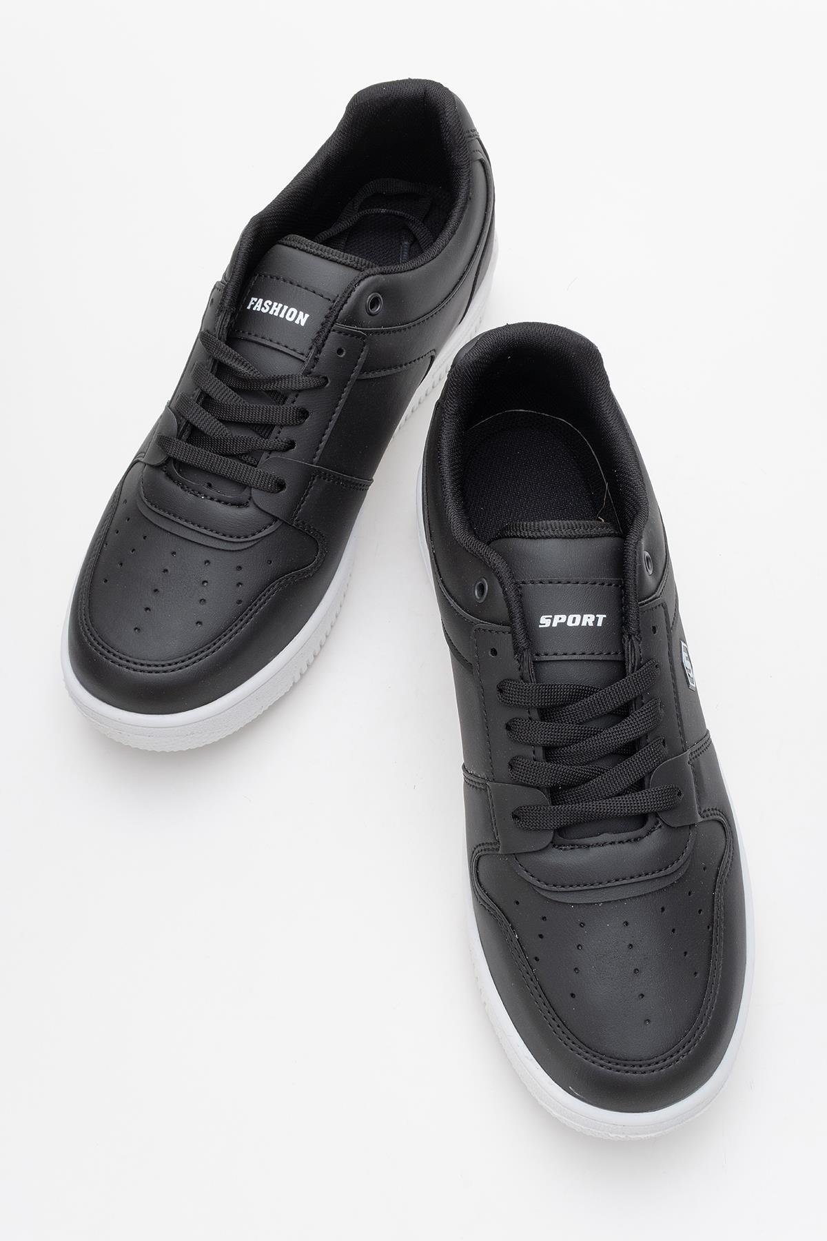 Bağcıklı Kadın Spor Ayakkabı BEYAZ MAVİ SARI LİLA YEŞİL - Görsel 6