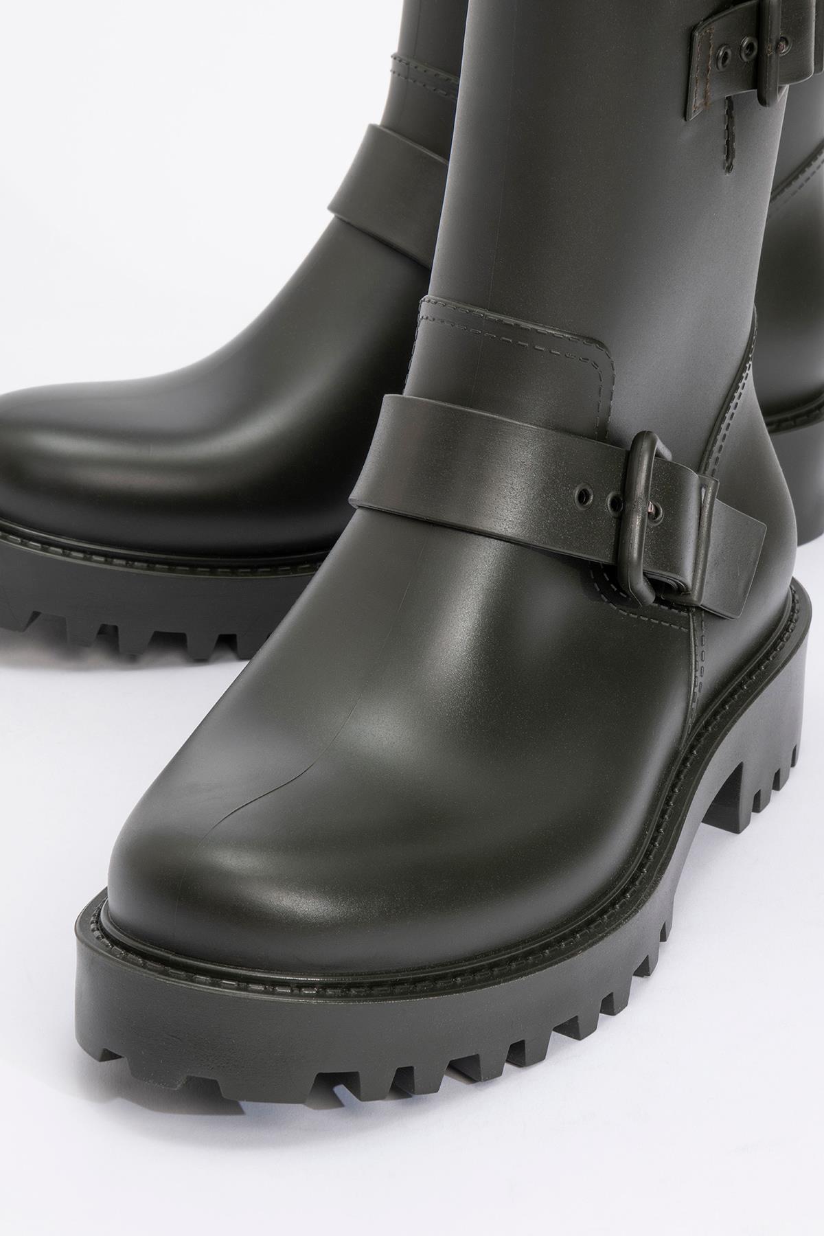 Kadın Yağmur Botu SİYAH - Görsel 4