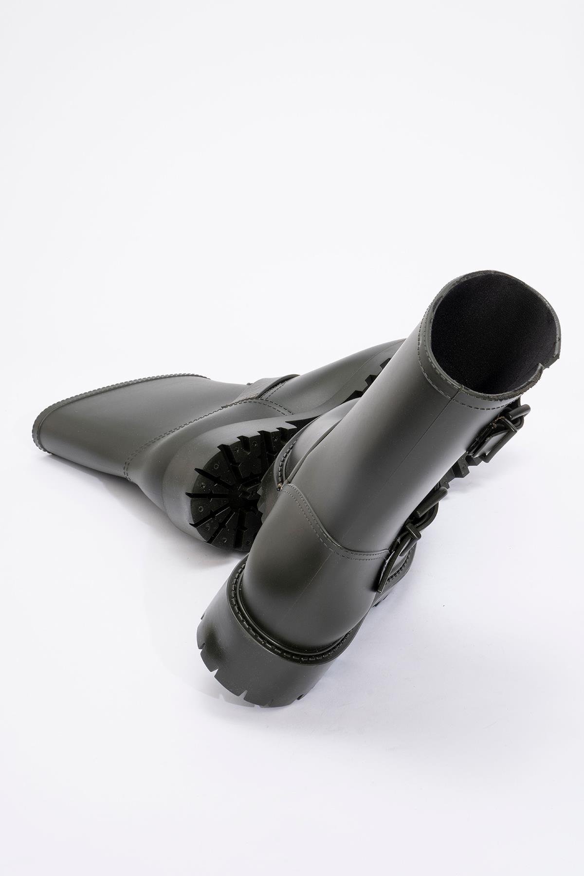 Kadın Yağmur Botu HAKİ - Görsel 5