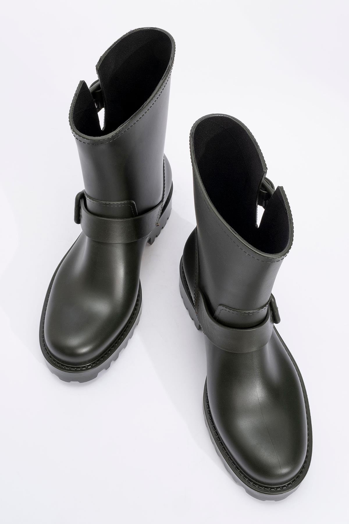 Kadın Yağmur Botu HAKİ - Görsel 6