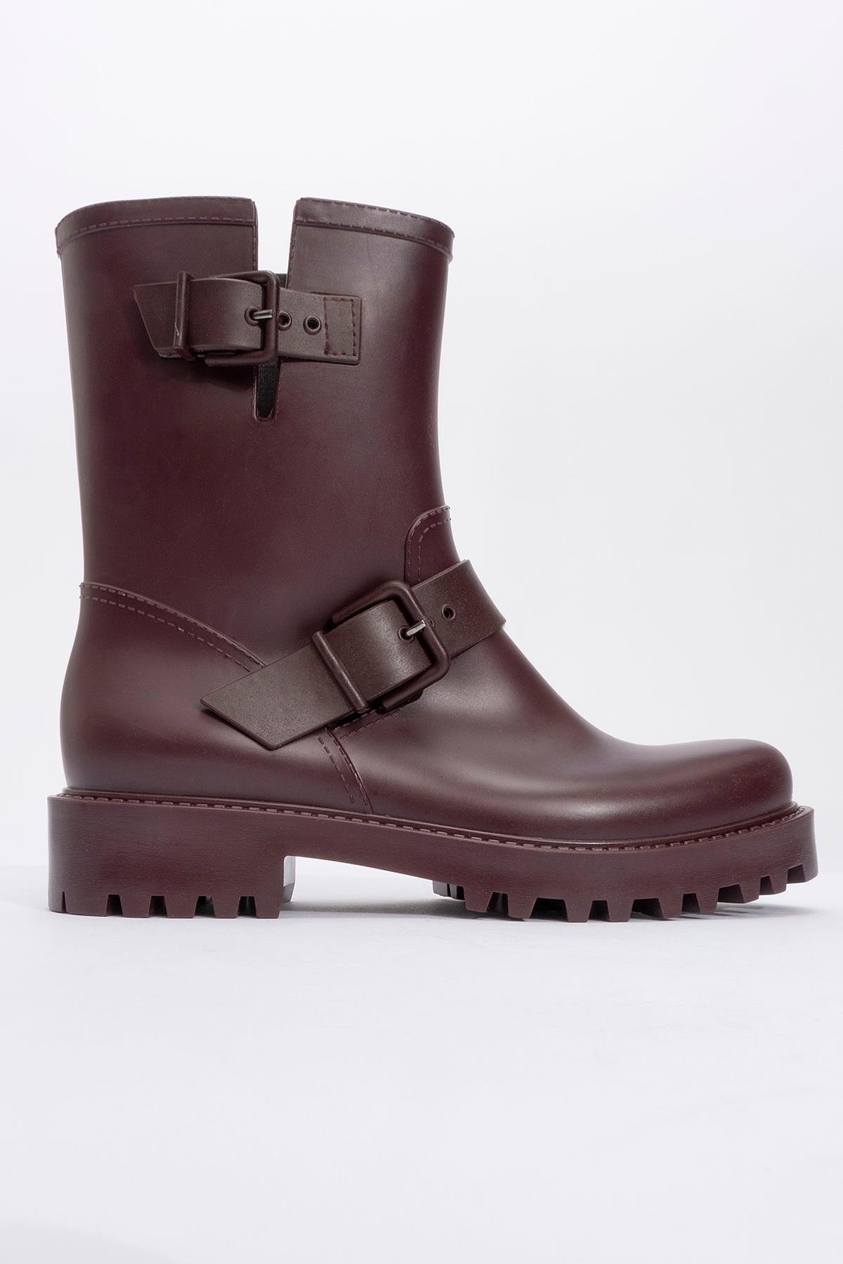 Kadın Yağmur Botu BORDO - Görsel 3
